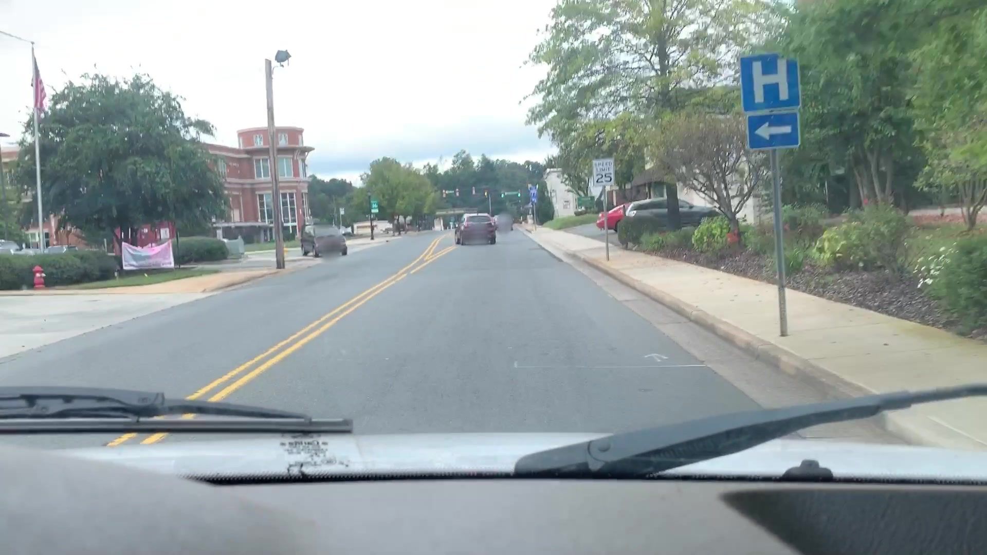 Street view of Huntersville
