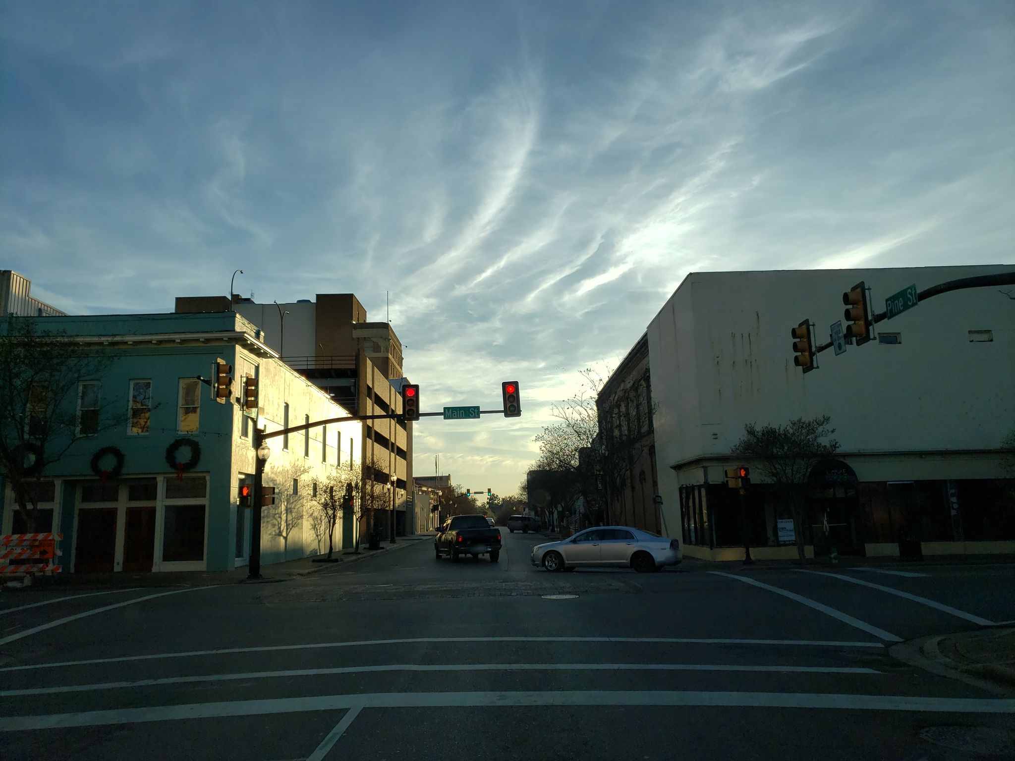Street view of Hattiesburg