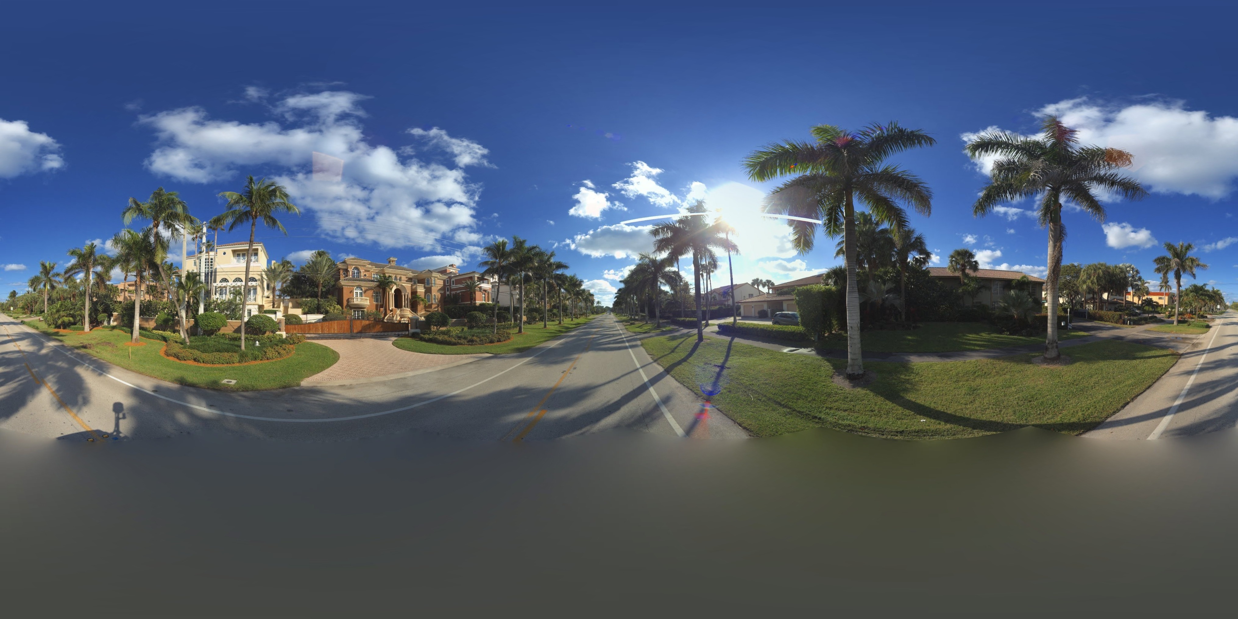 Street view of Highland Beach