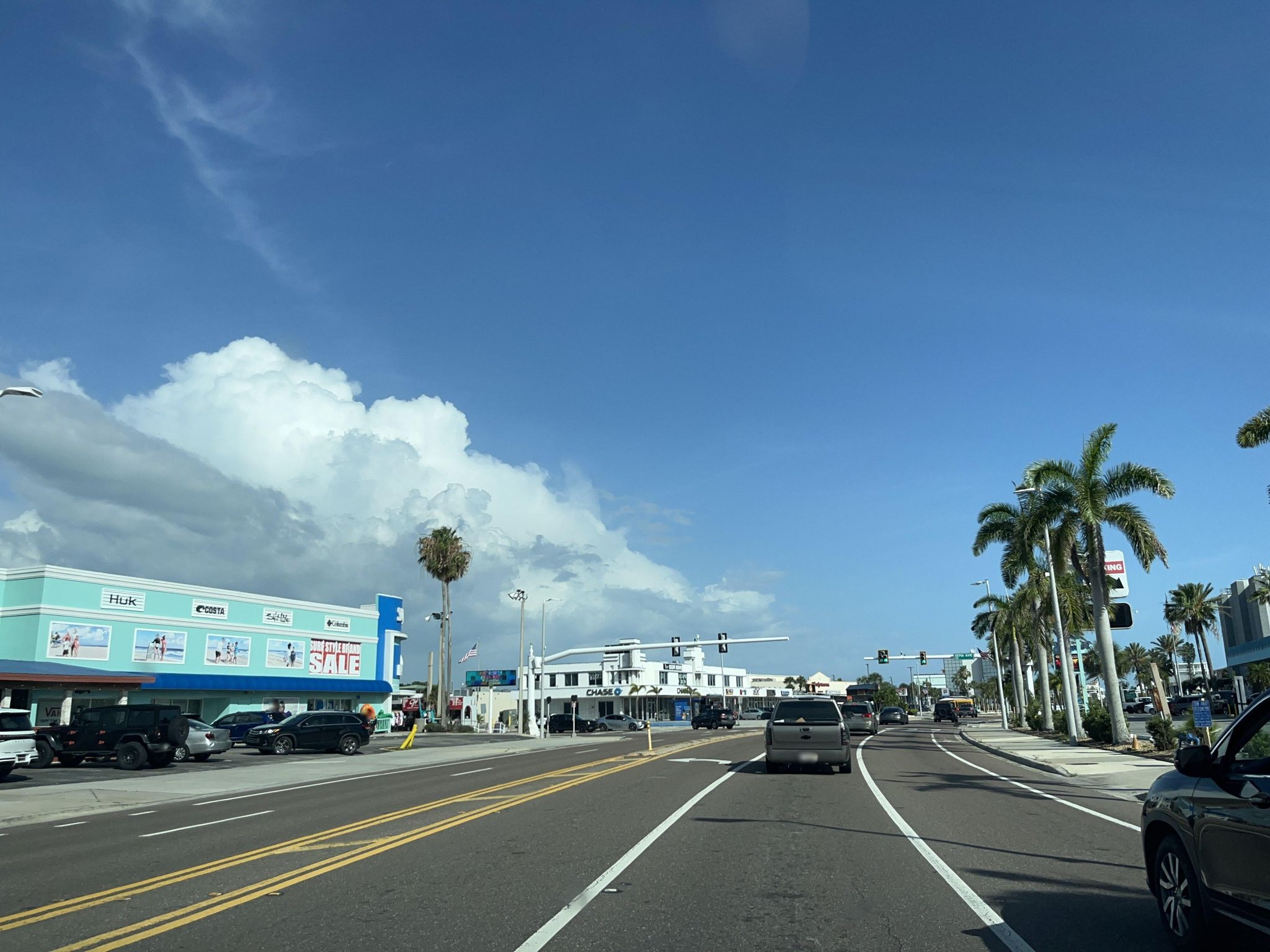 Street view of Treasure Island