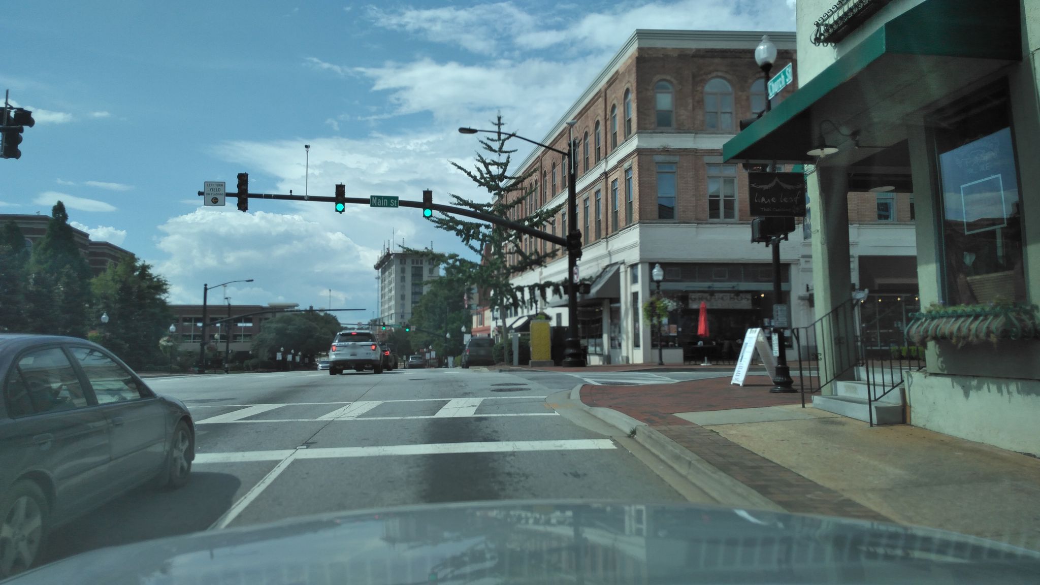Street view of Spartanburg
