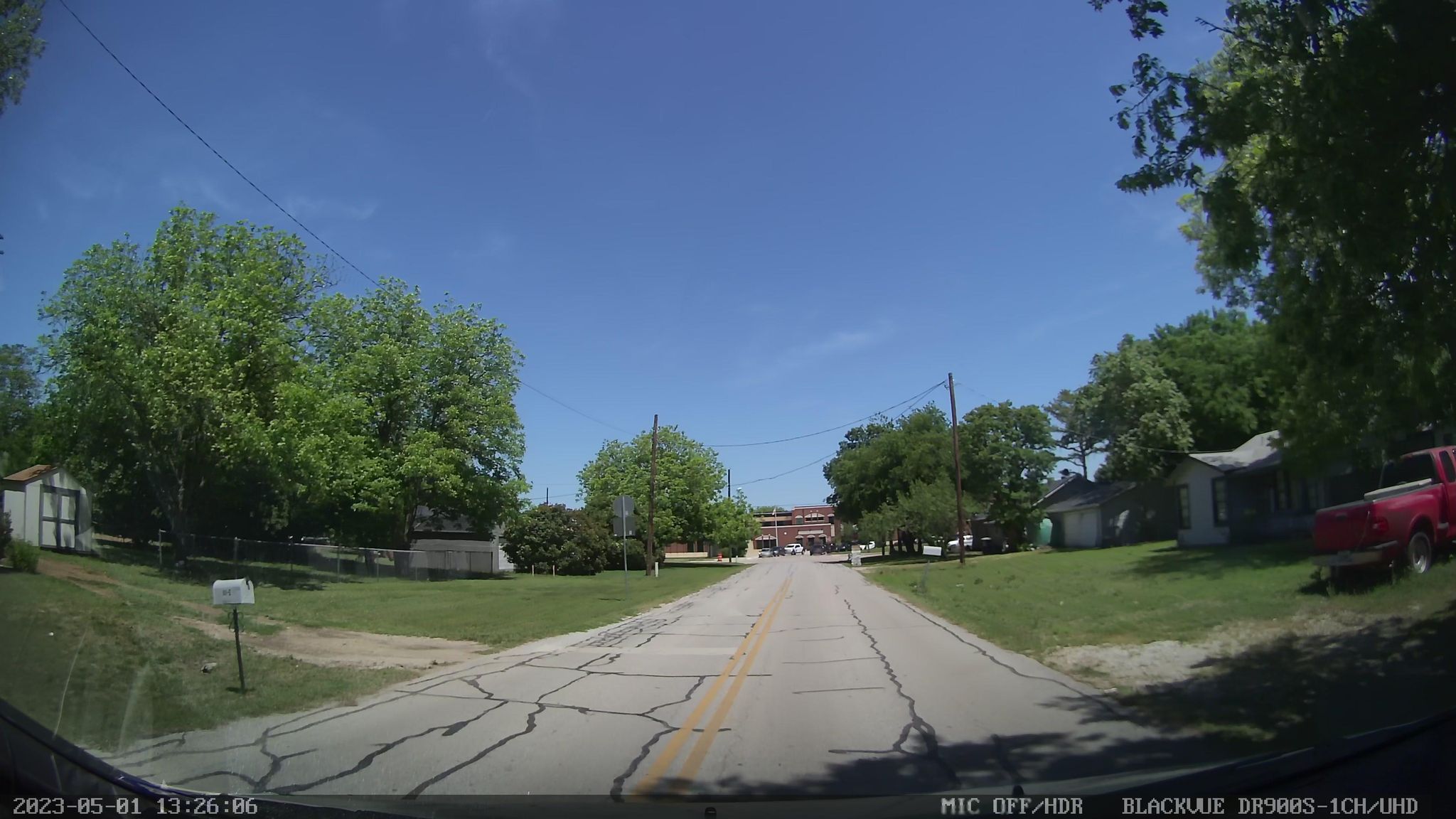 Street view of Burleson