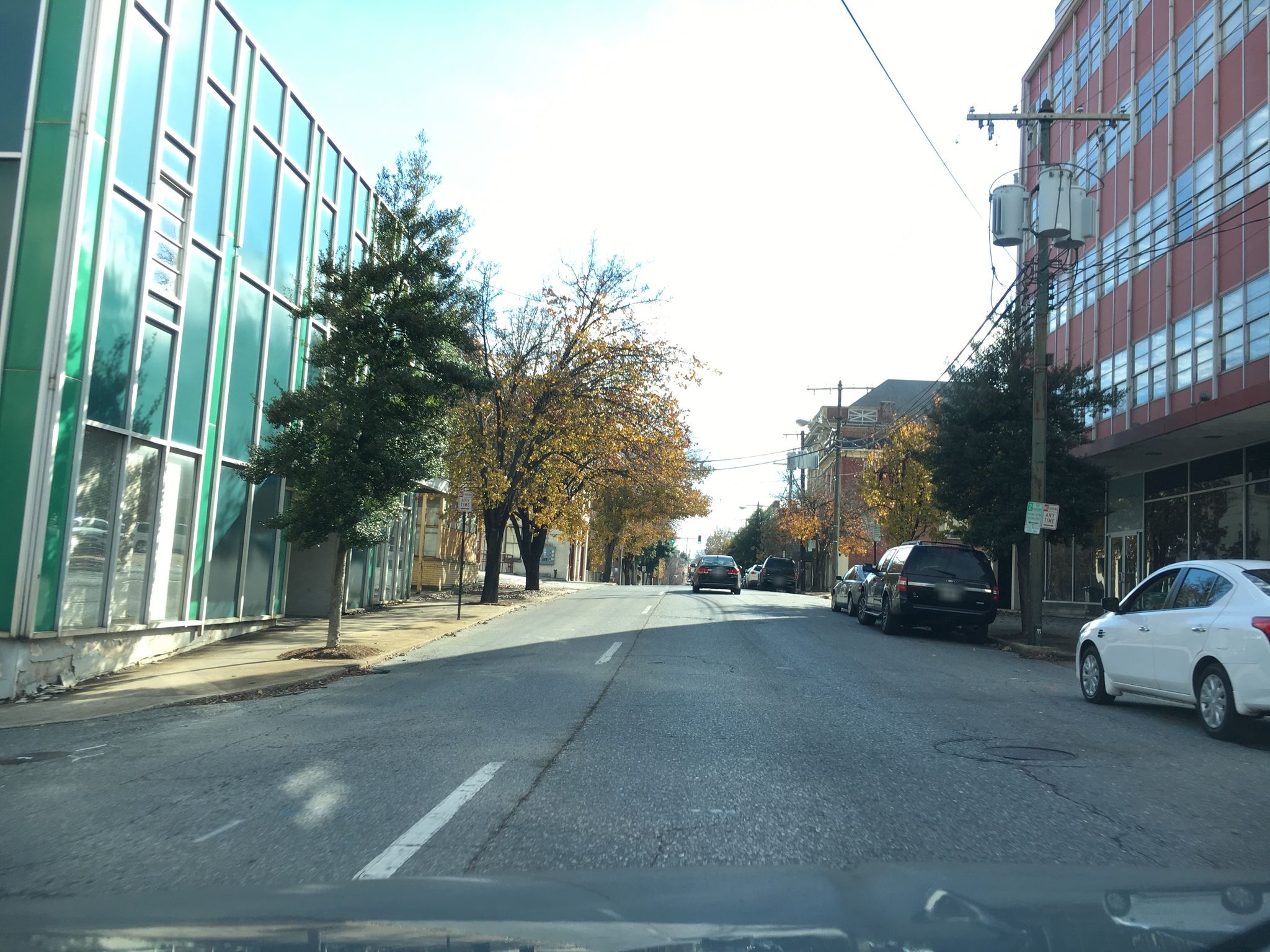 Street view of Lynchburg