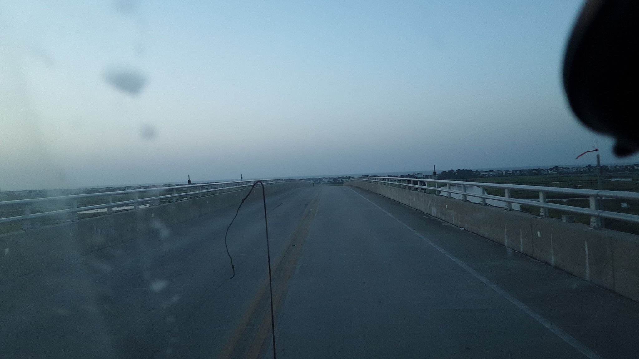 Street view of Sunset Beach