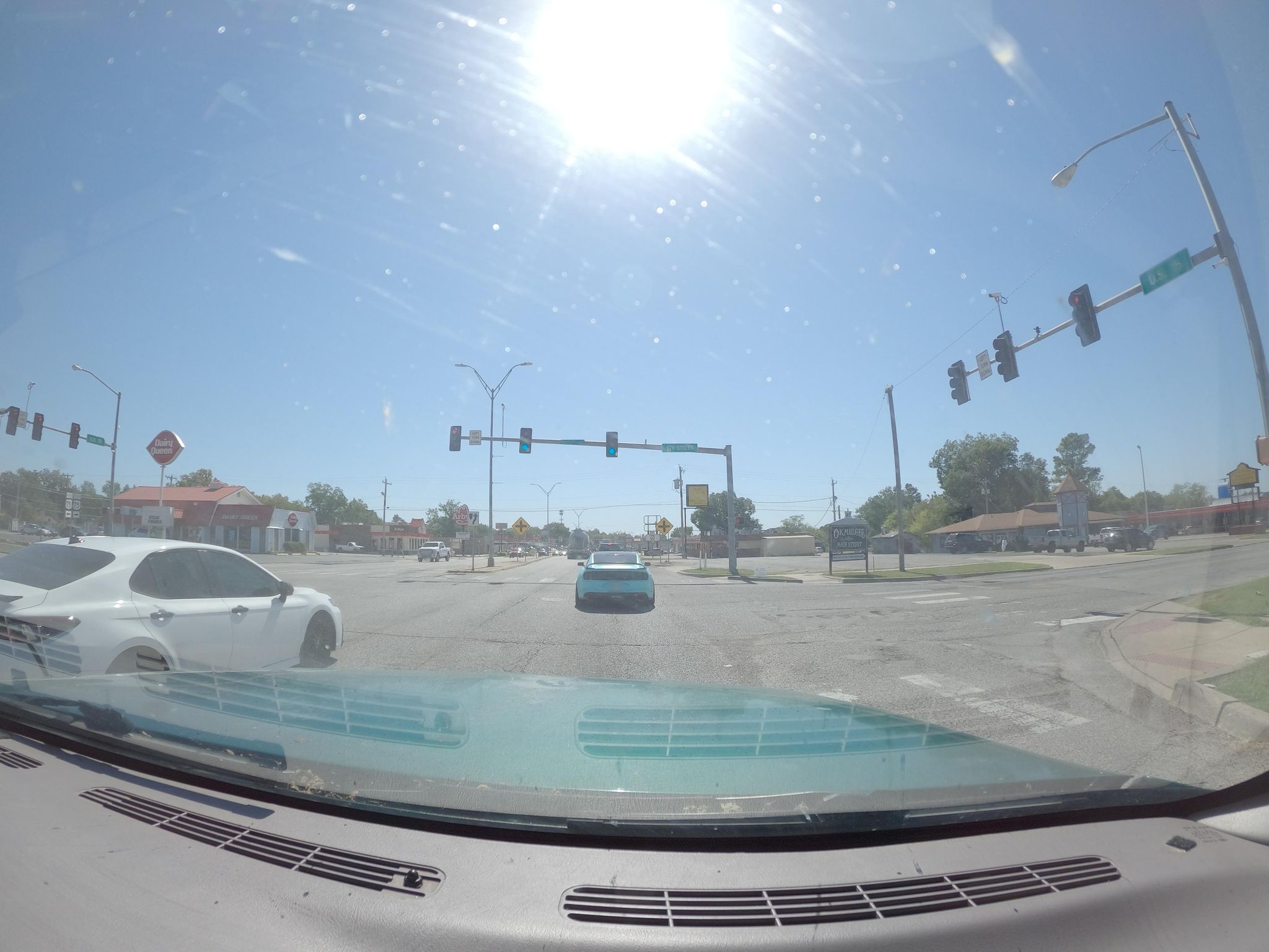 Street view of Okmulgee