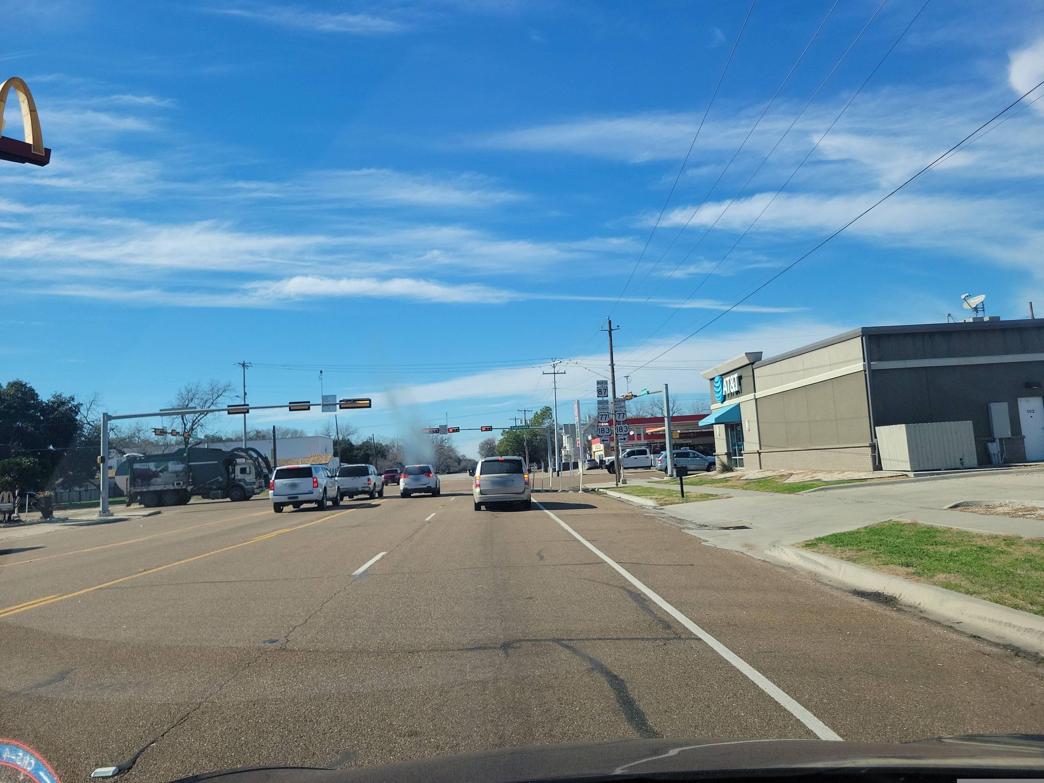 Street view of Cuero