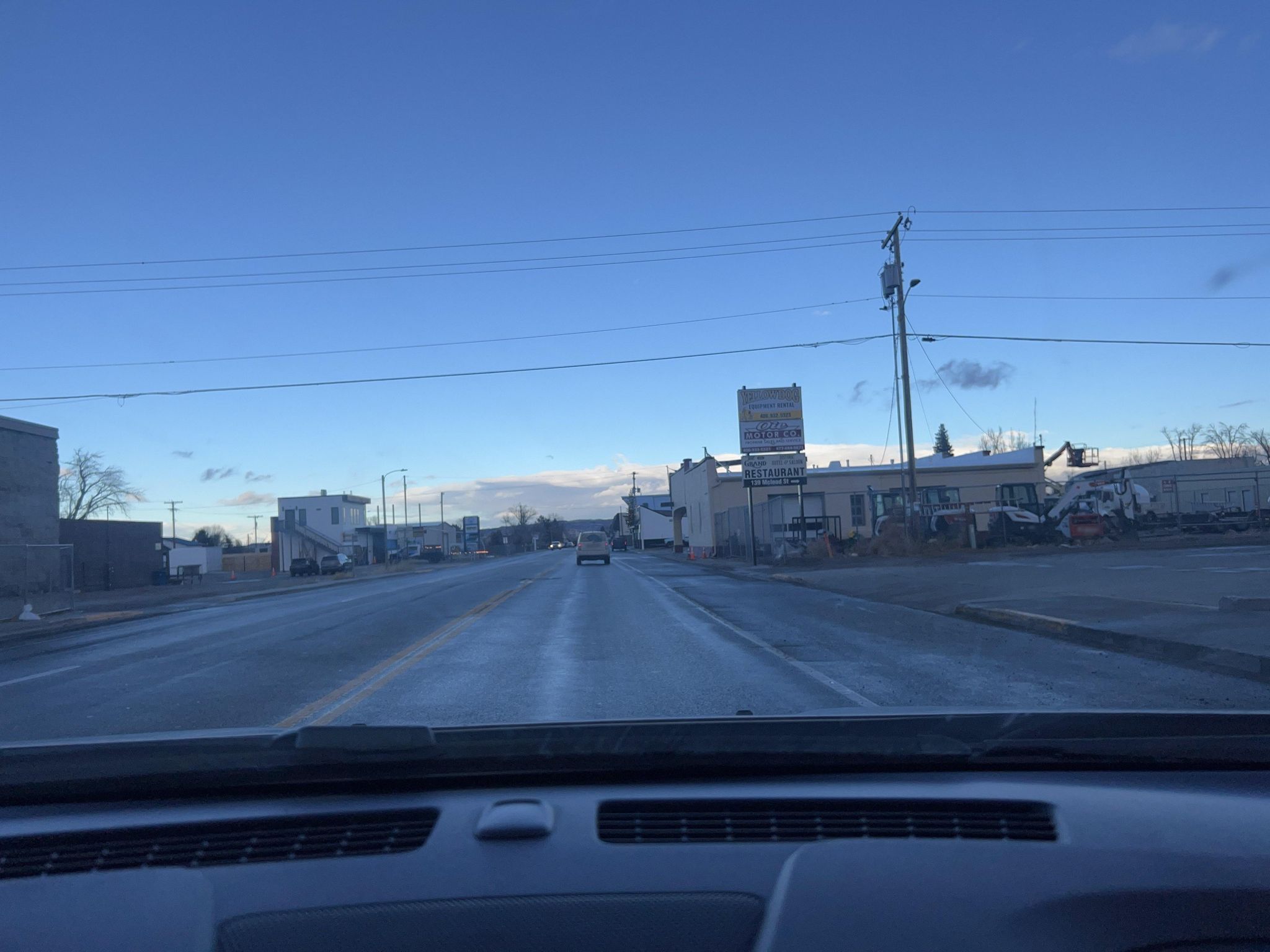 Street view of Big Timber