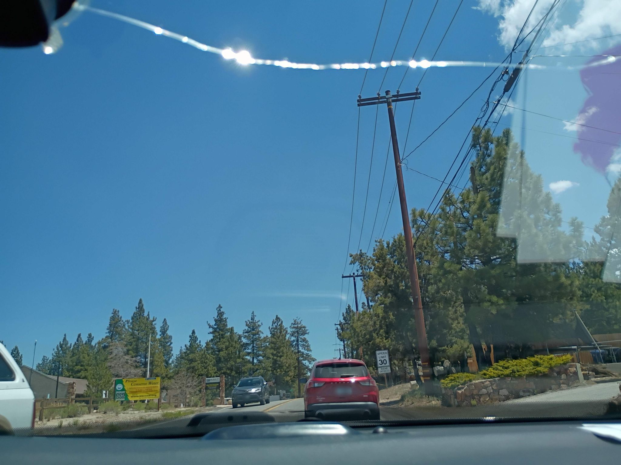 Street view of Big Bear City