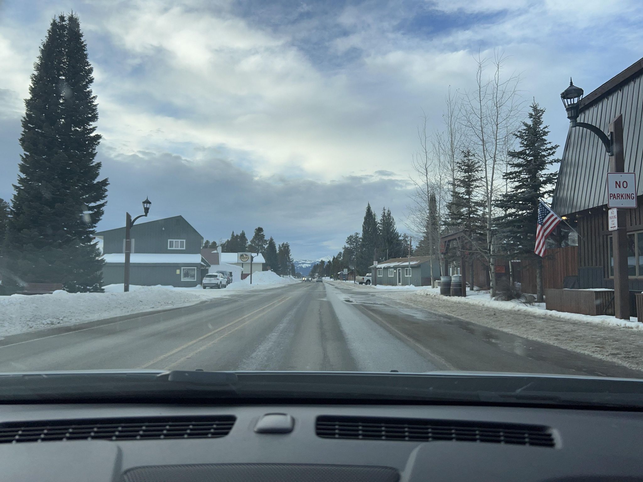 Street view of West Yellowstone