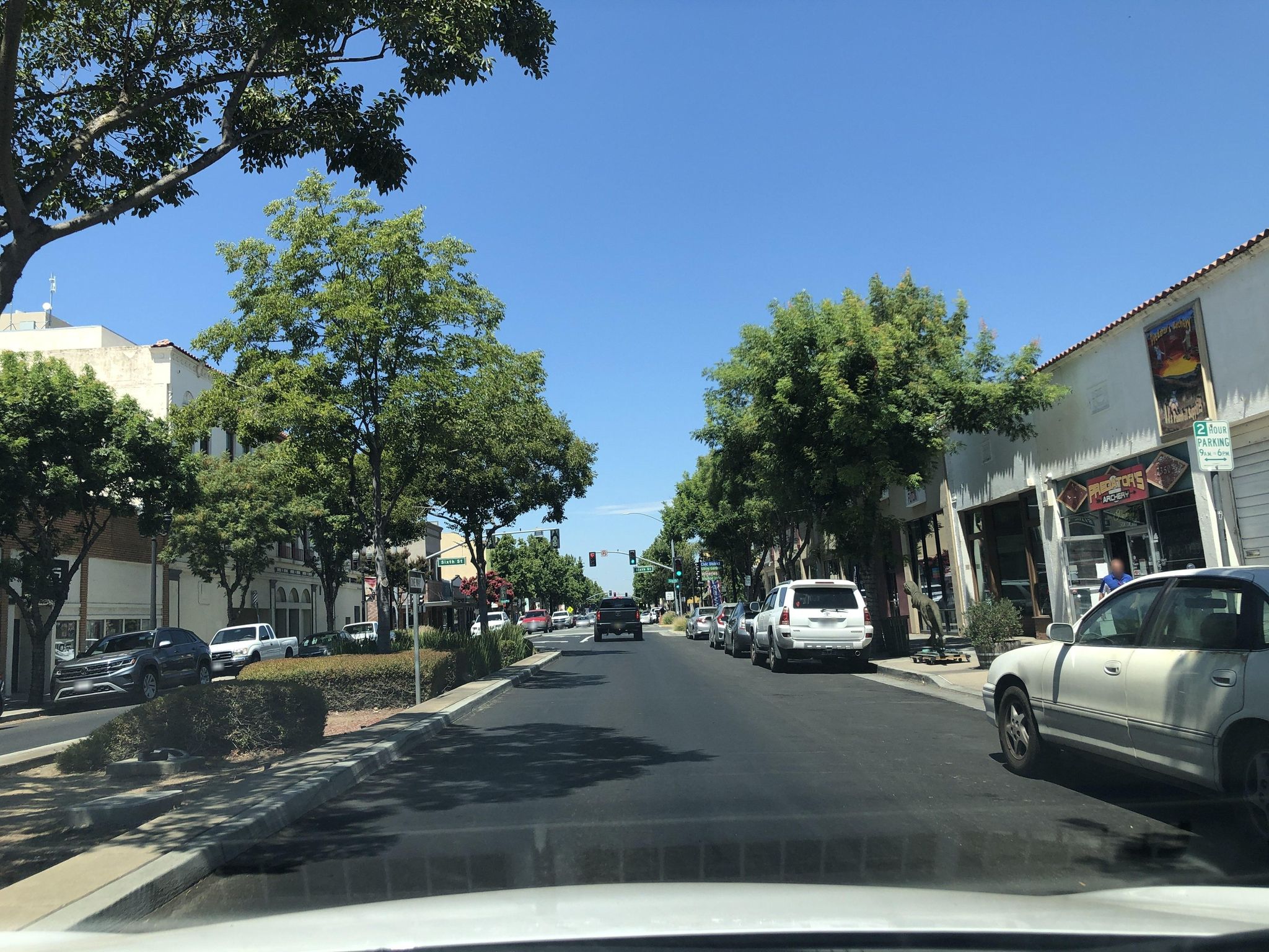 Street view of Gilroy