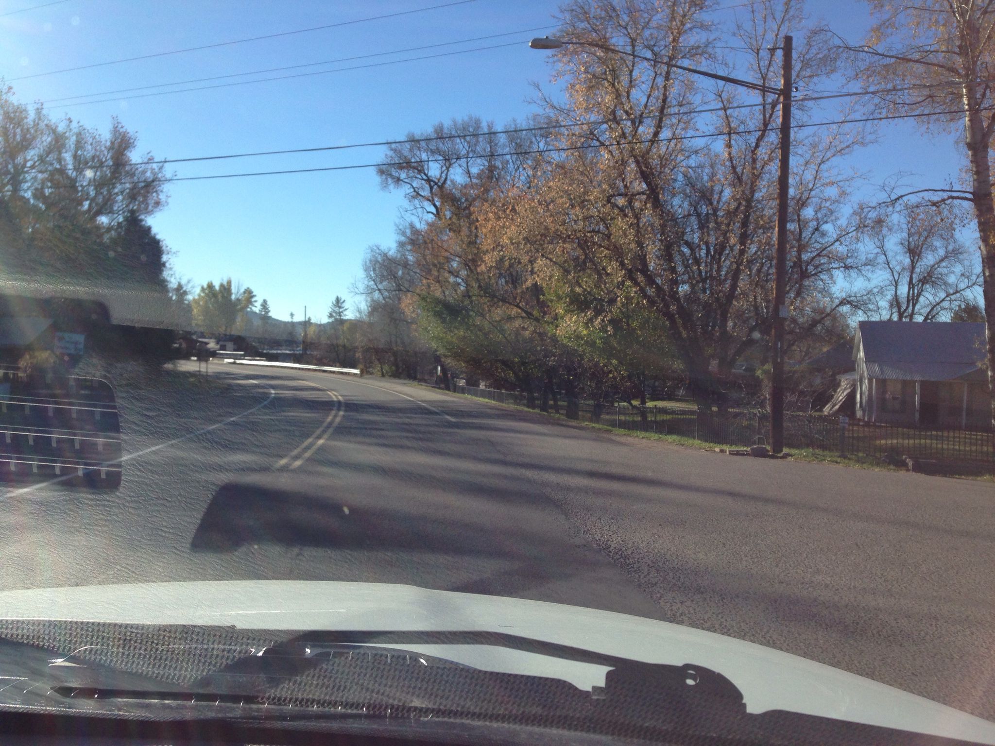 Street view of Pine