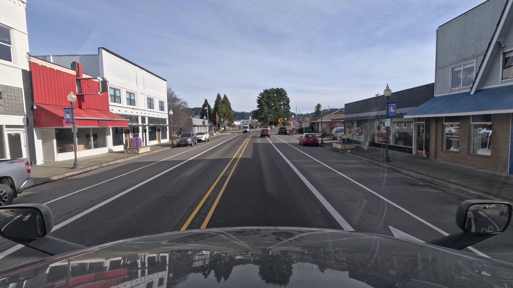 Street view of Reedsport