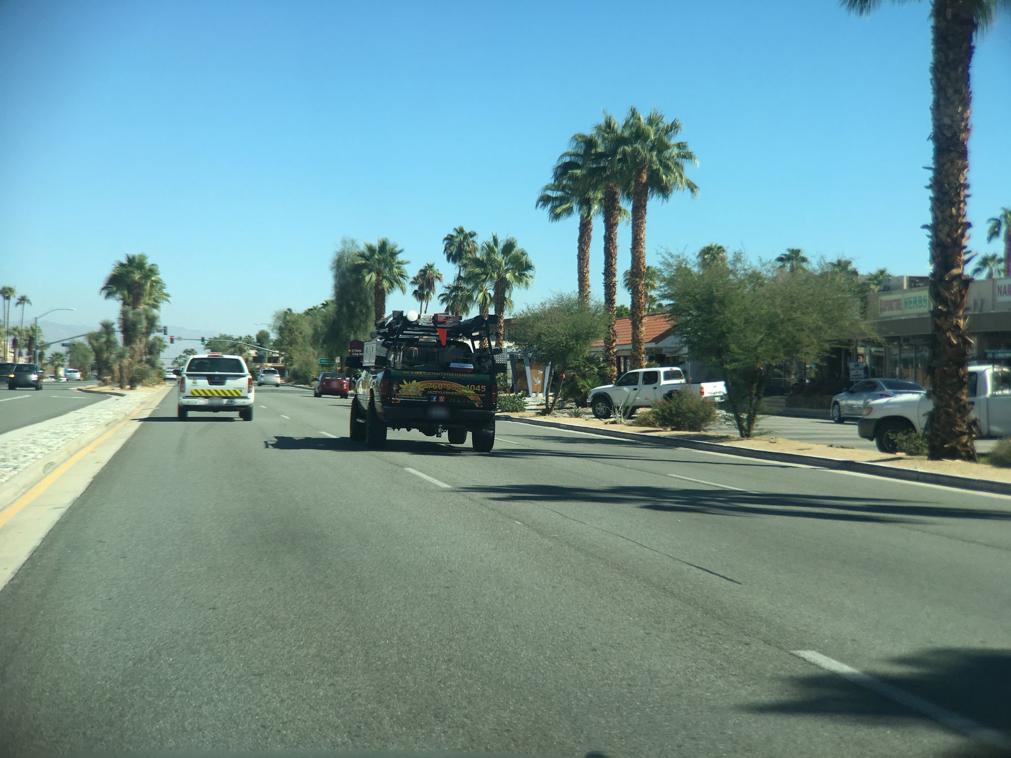 Street view of Palm Desert