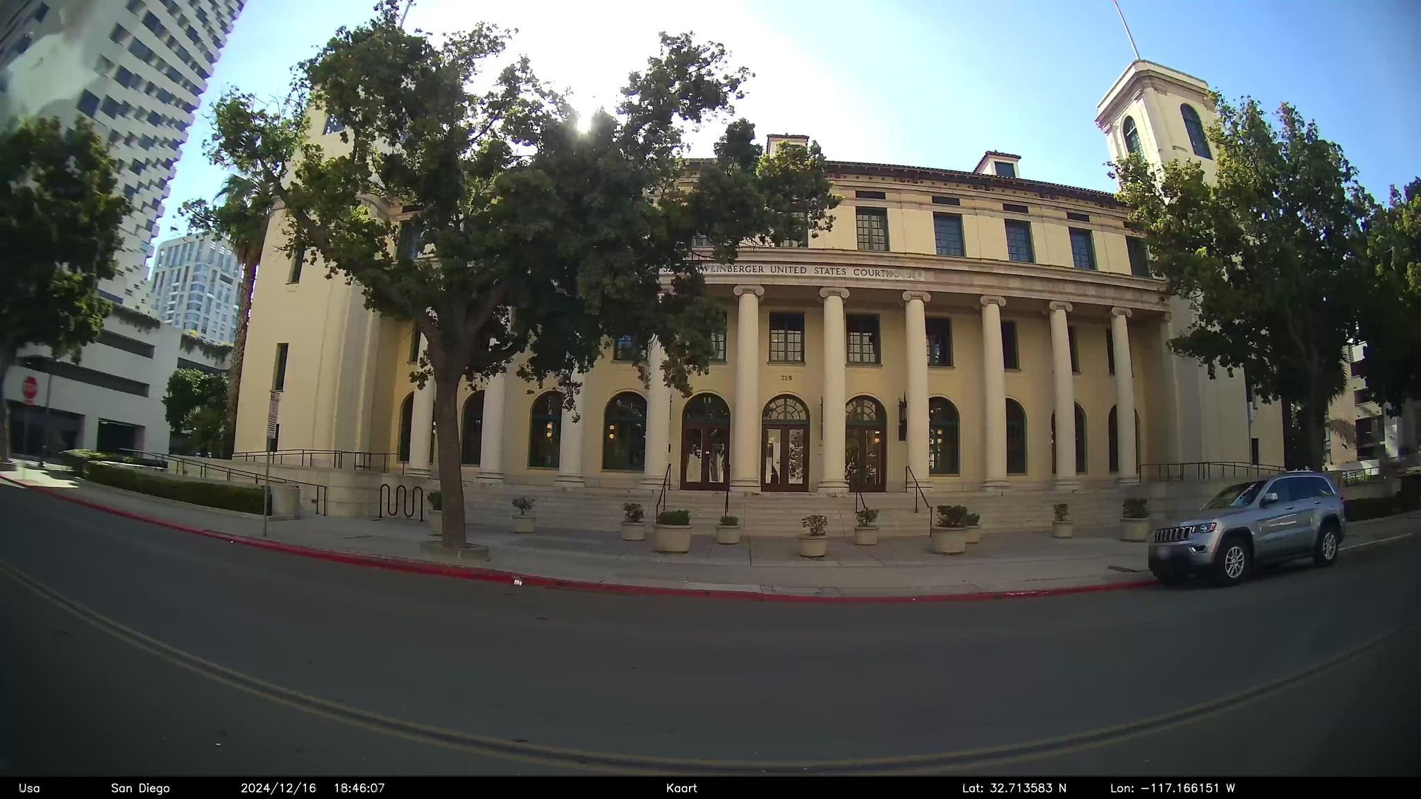 Street view of San Diego
