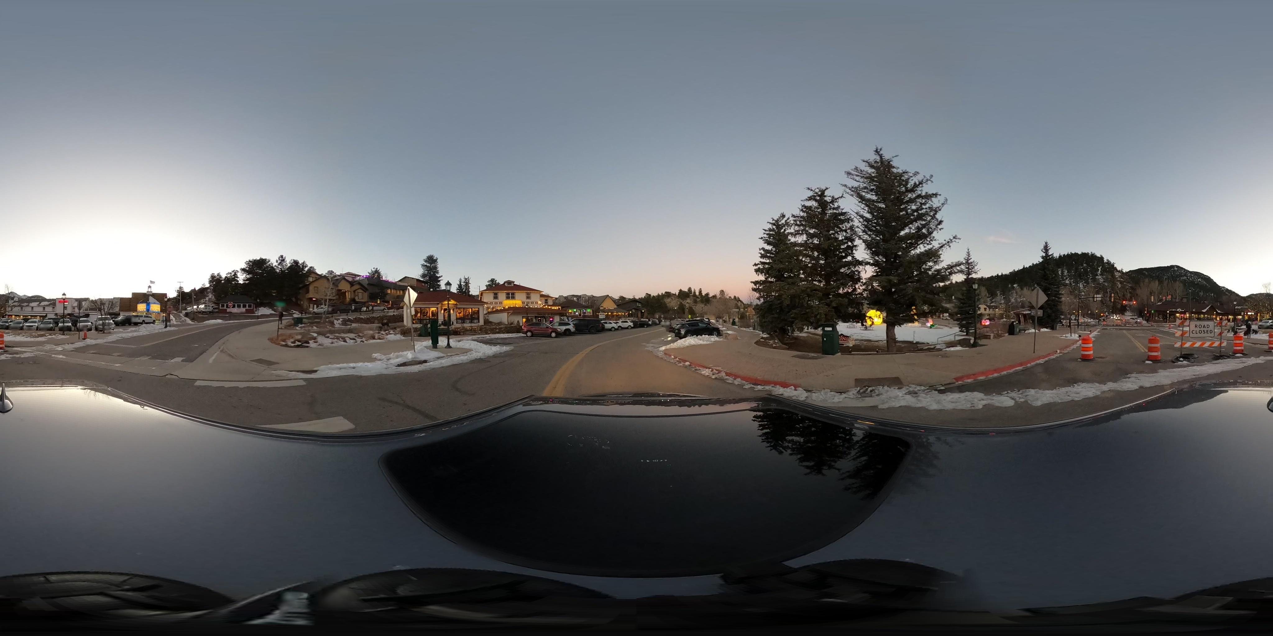 Street view of Estes Park