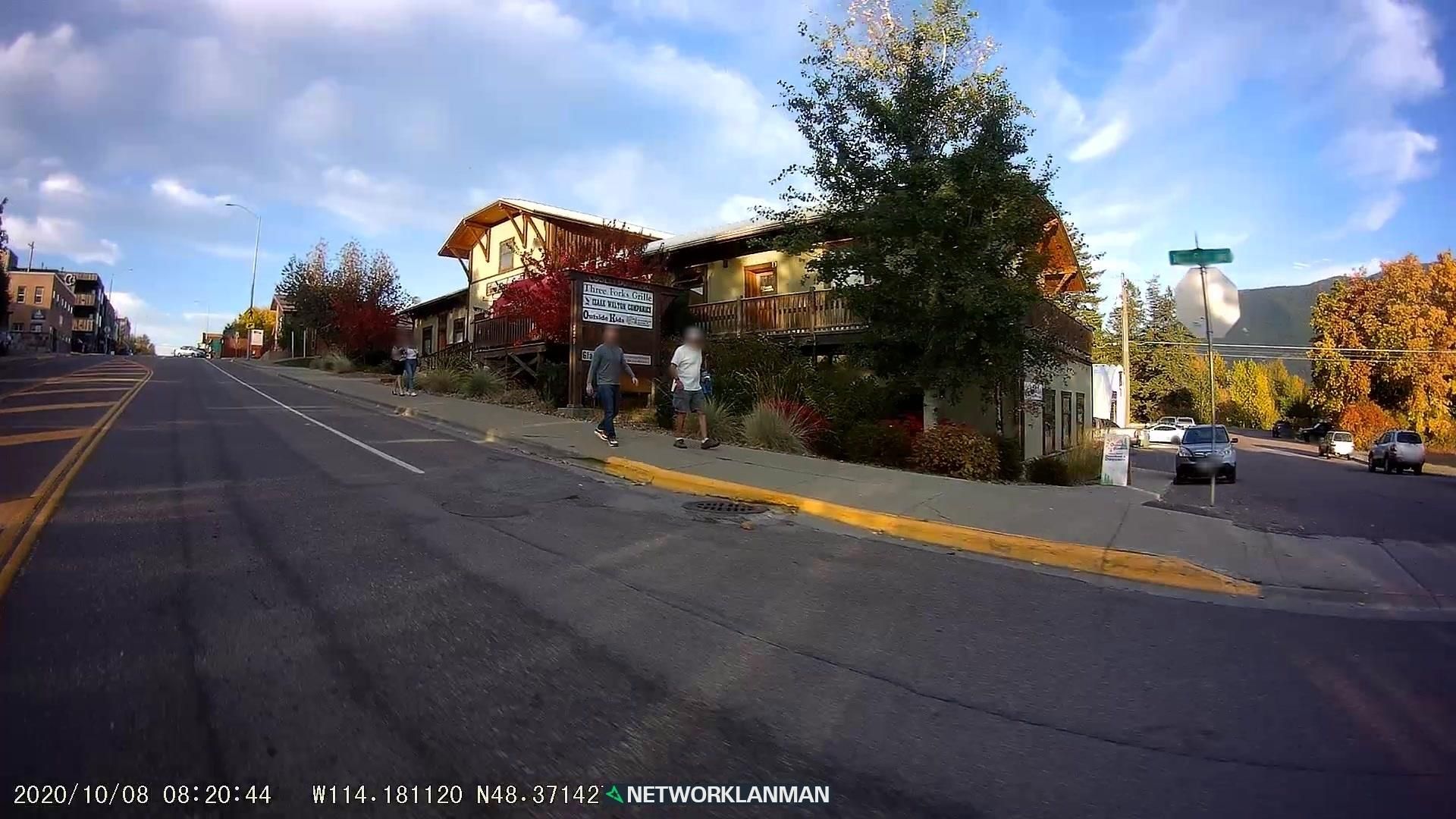 Street view of Columbia Falls