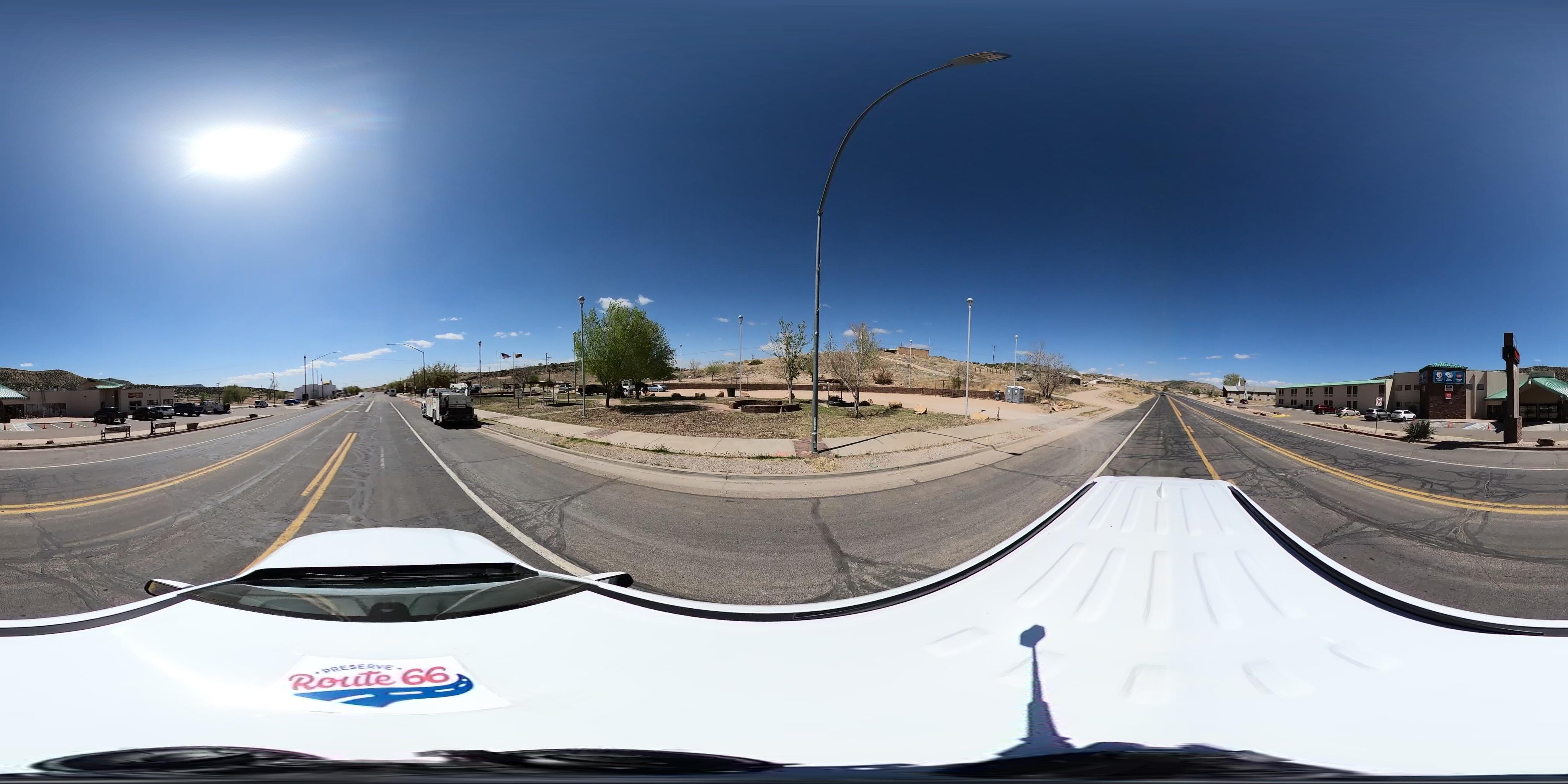 Street view of Peach Springs