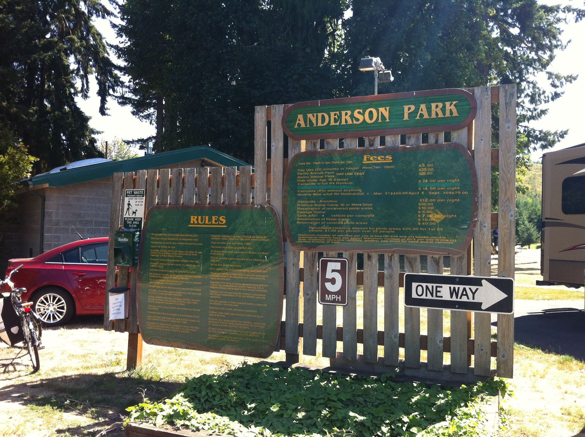 Street view of Vernonia