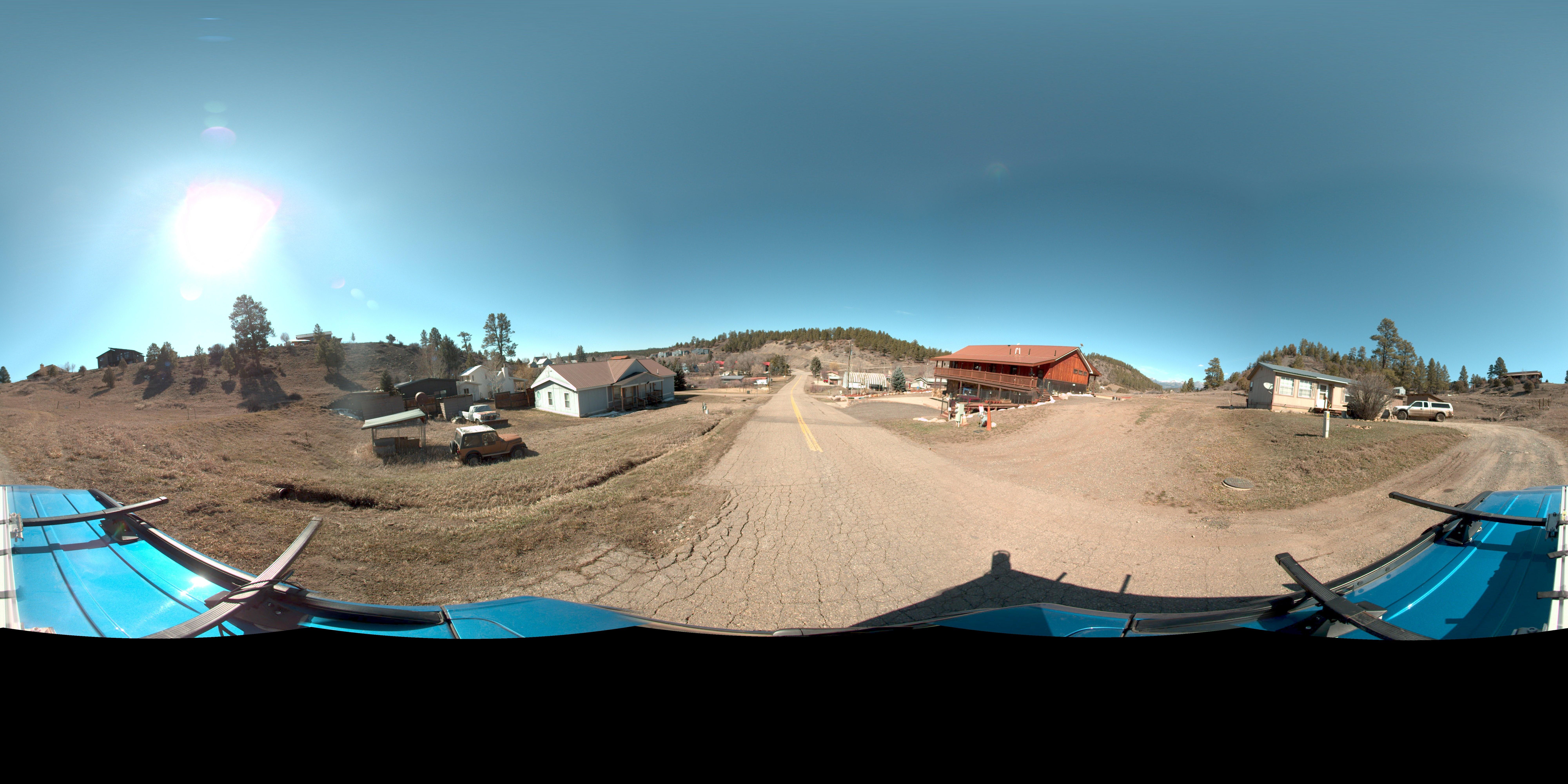 Street view of Pagosa Springs