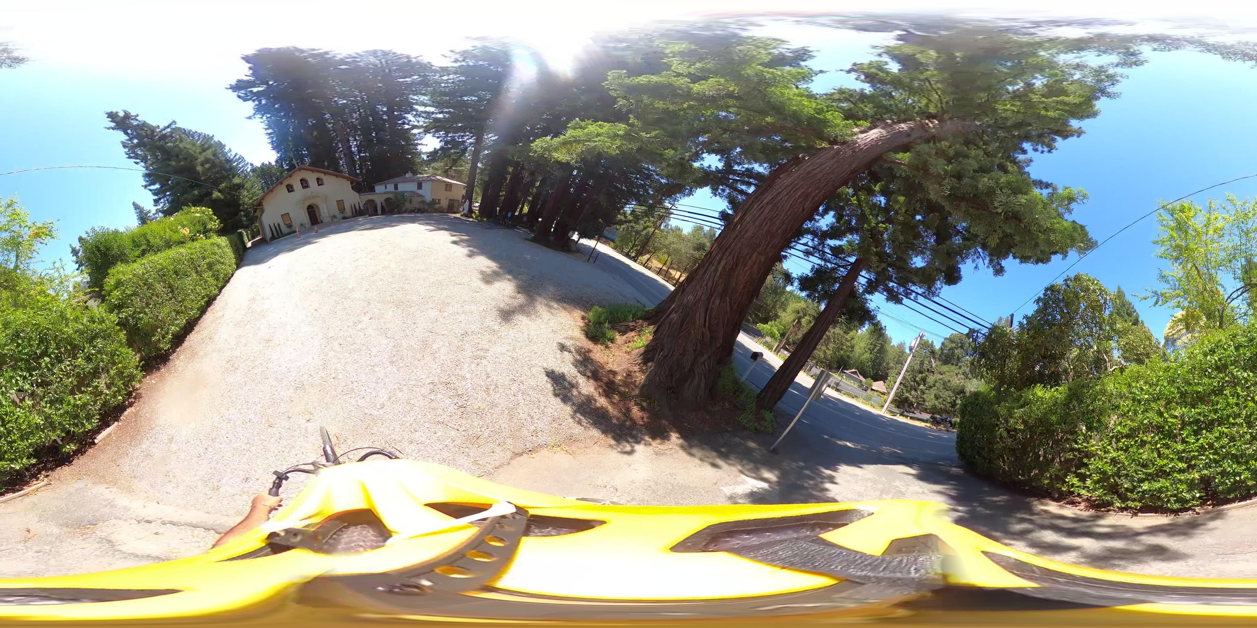 Street view of Portola Valley