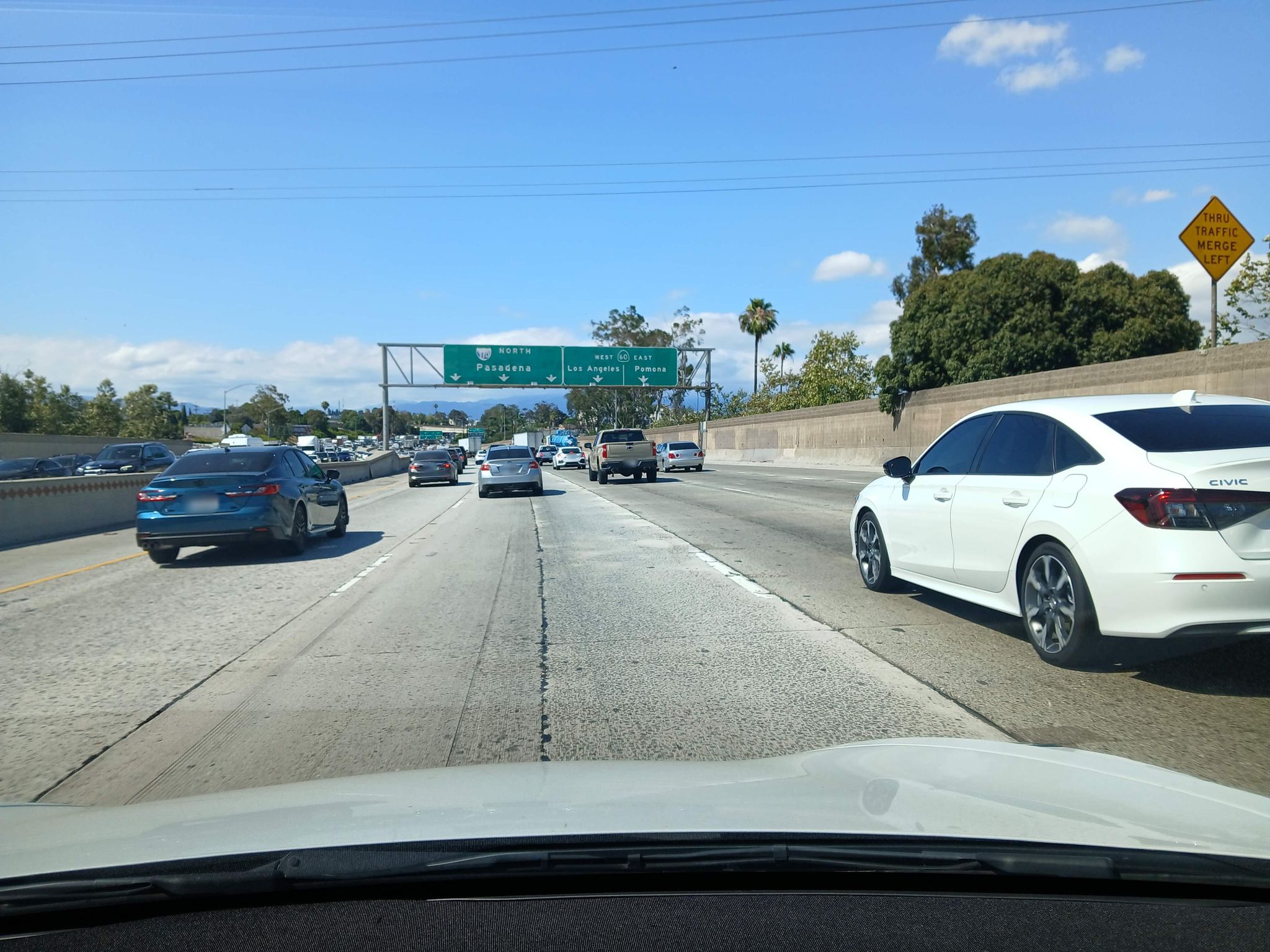Street view of East Los Angeles