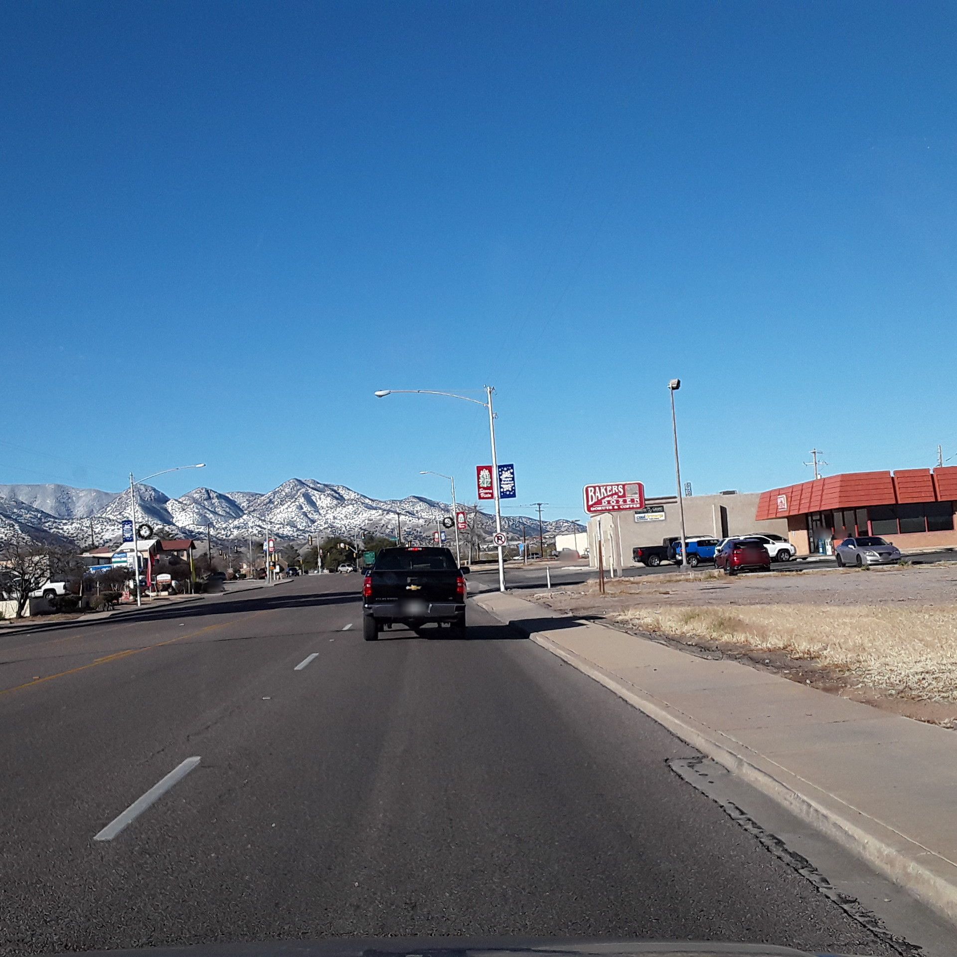 Street view of Sierra Vista
