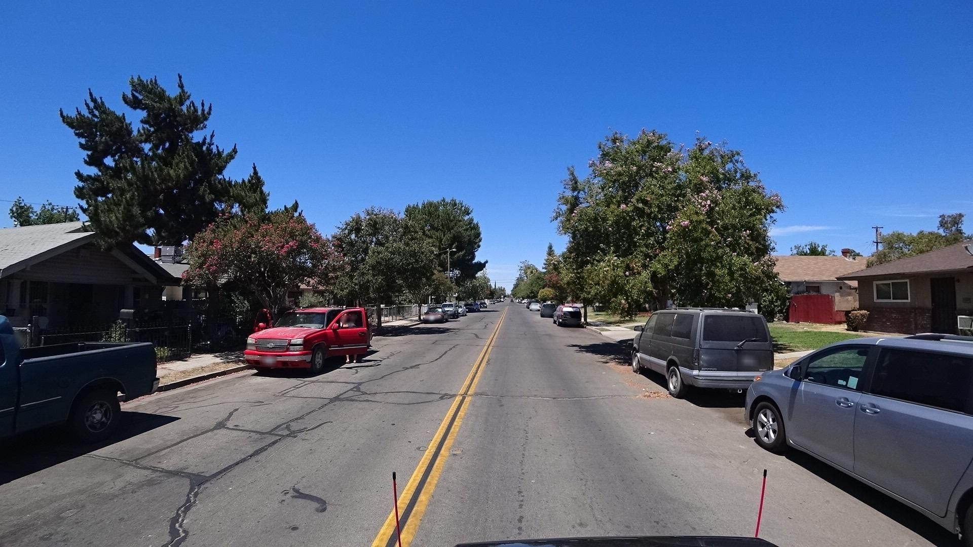 Street view of Fresno