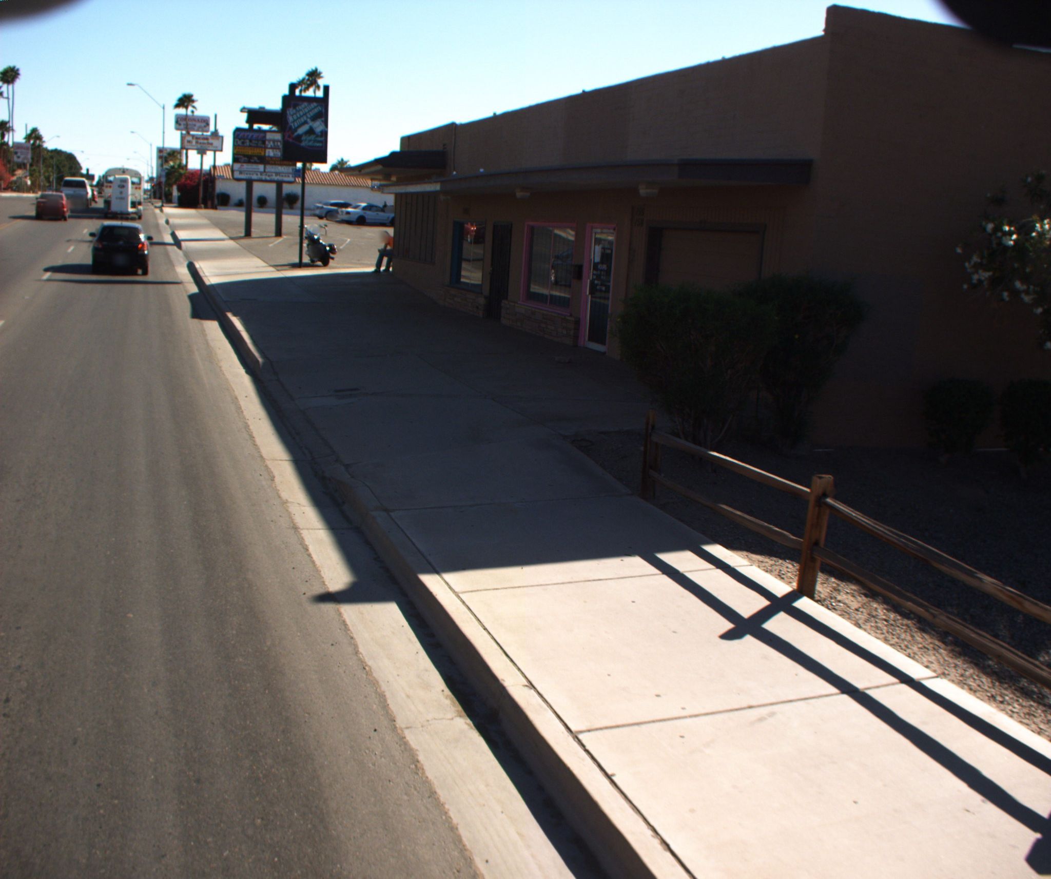 Street view of Yuma