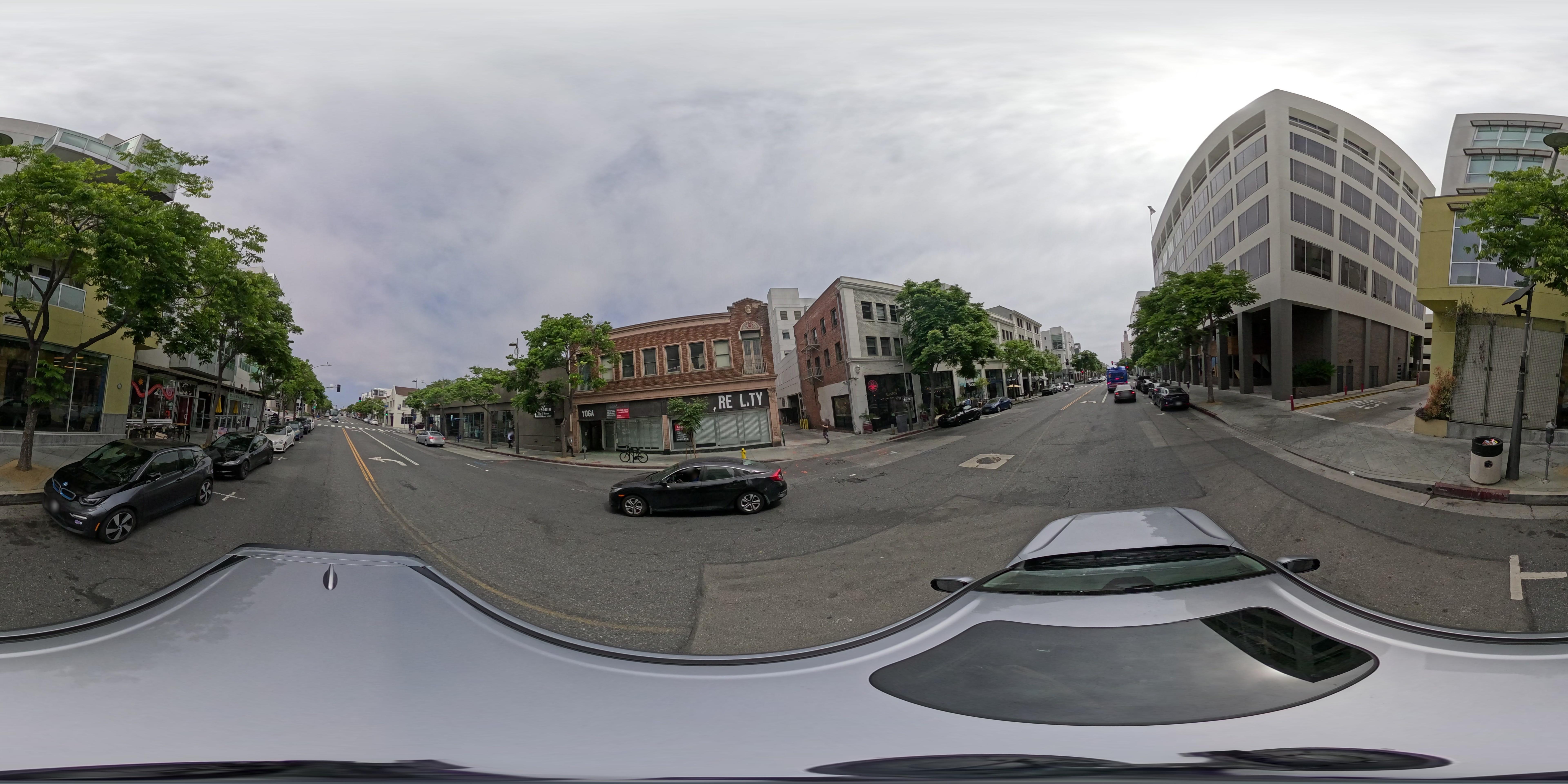 Street view of Santa Monica