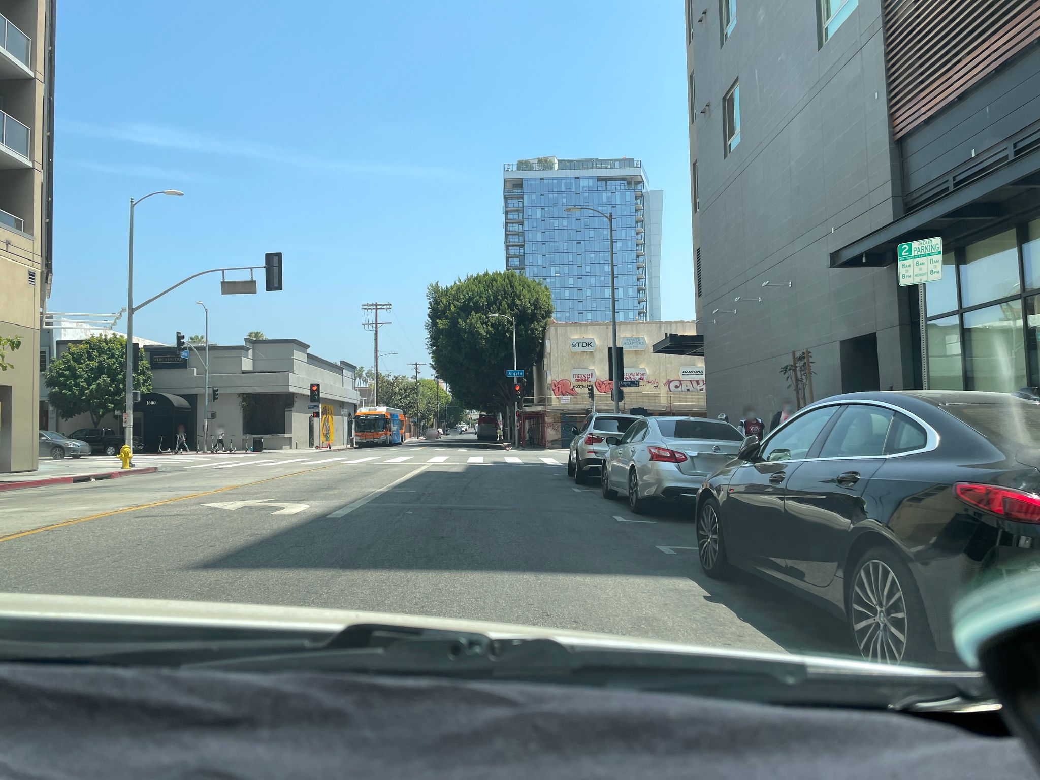 Street view of Hollywood
