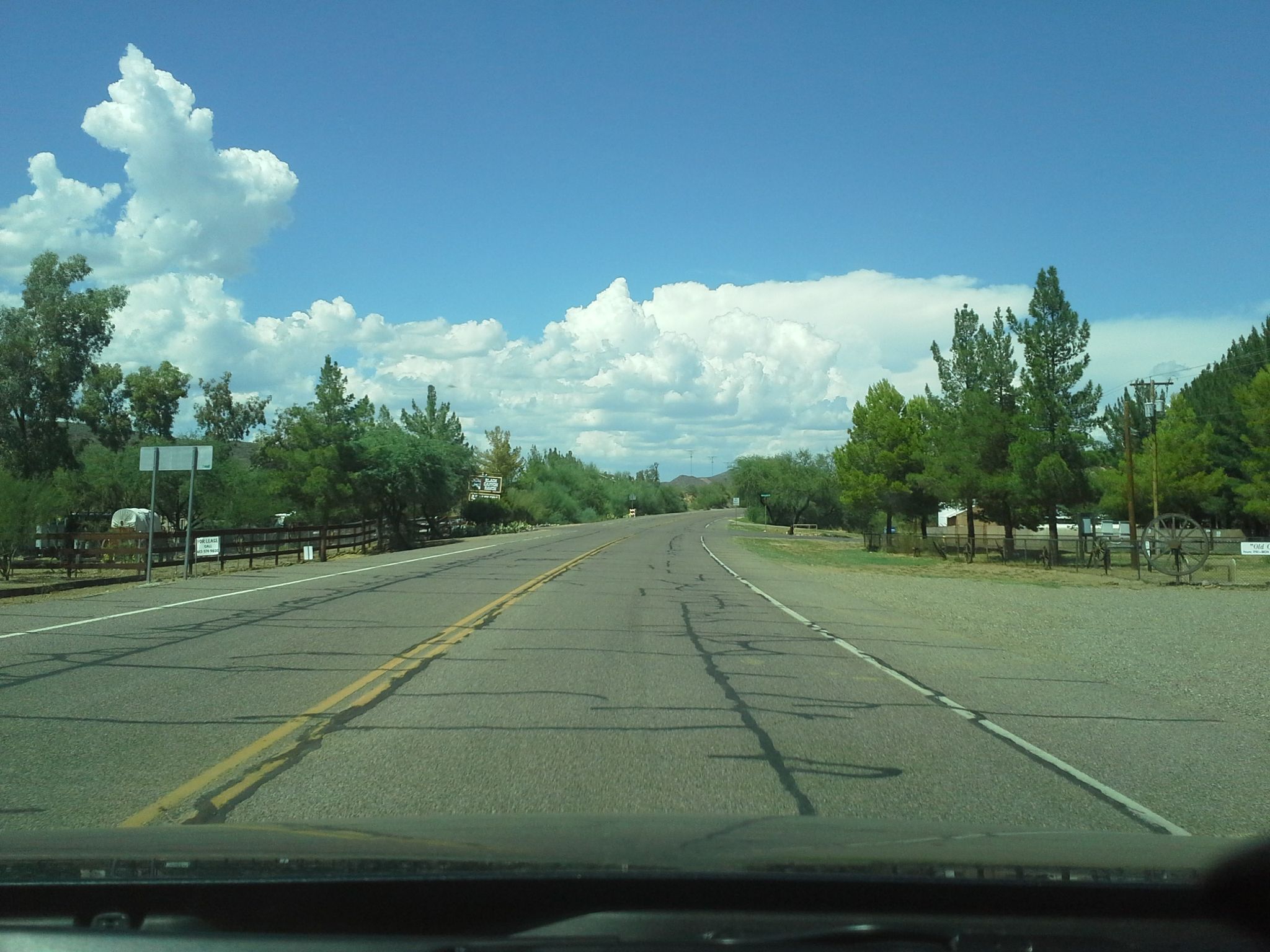 Street view of Black Canyon City