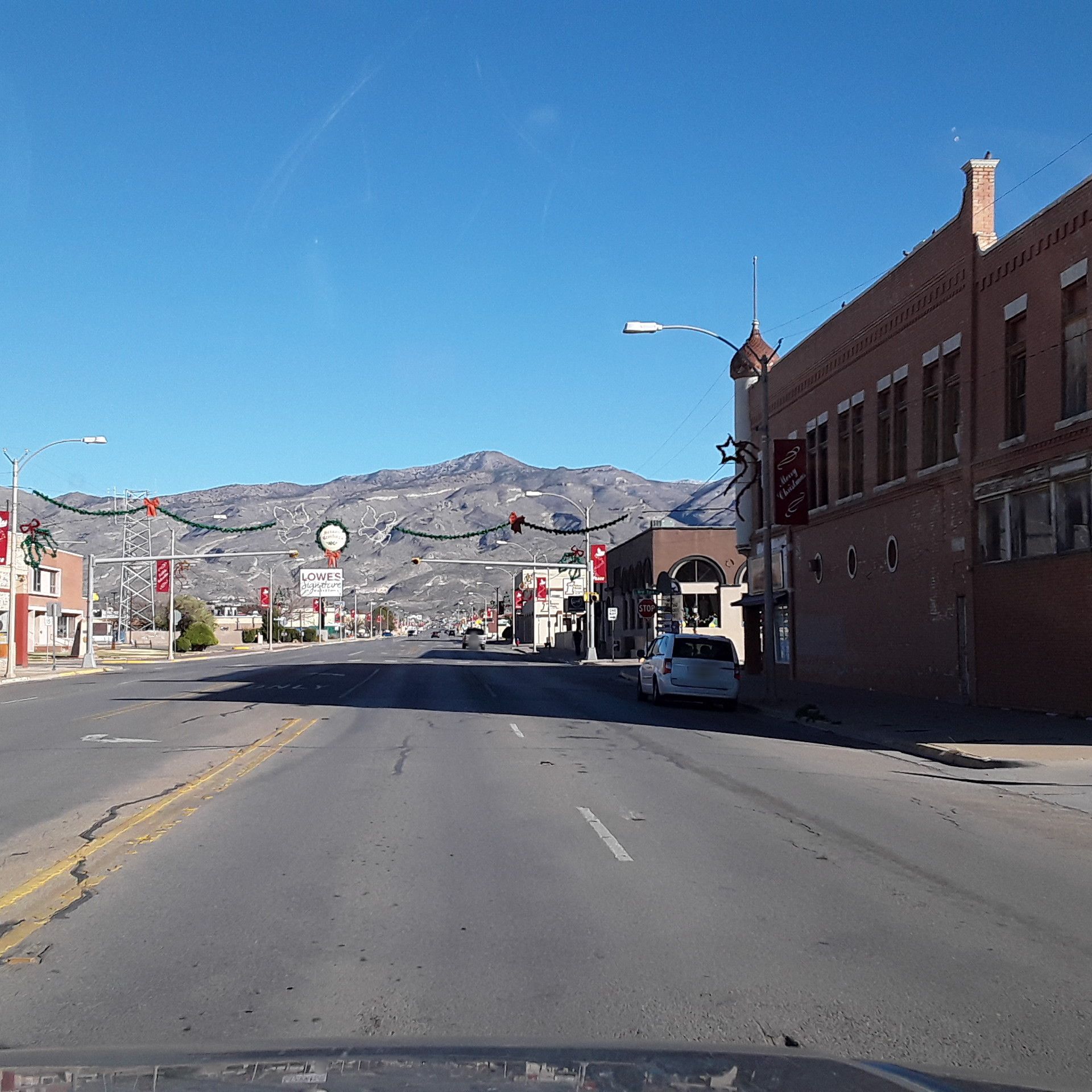 Street view of Alamogordo