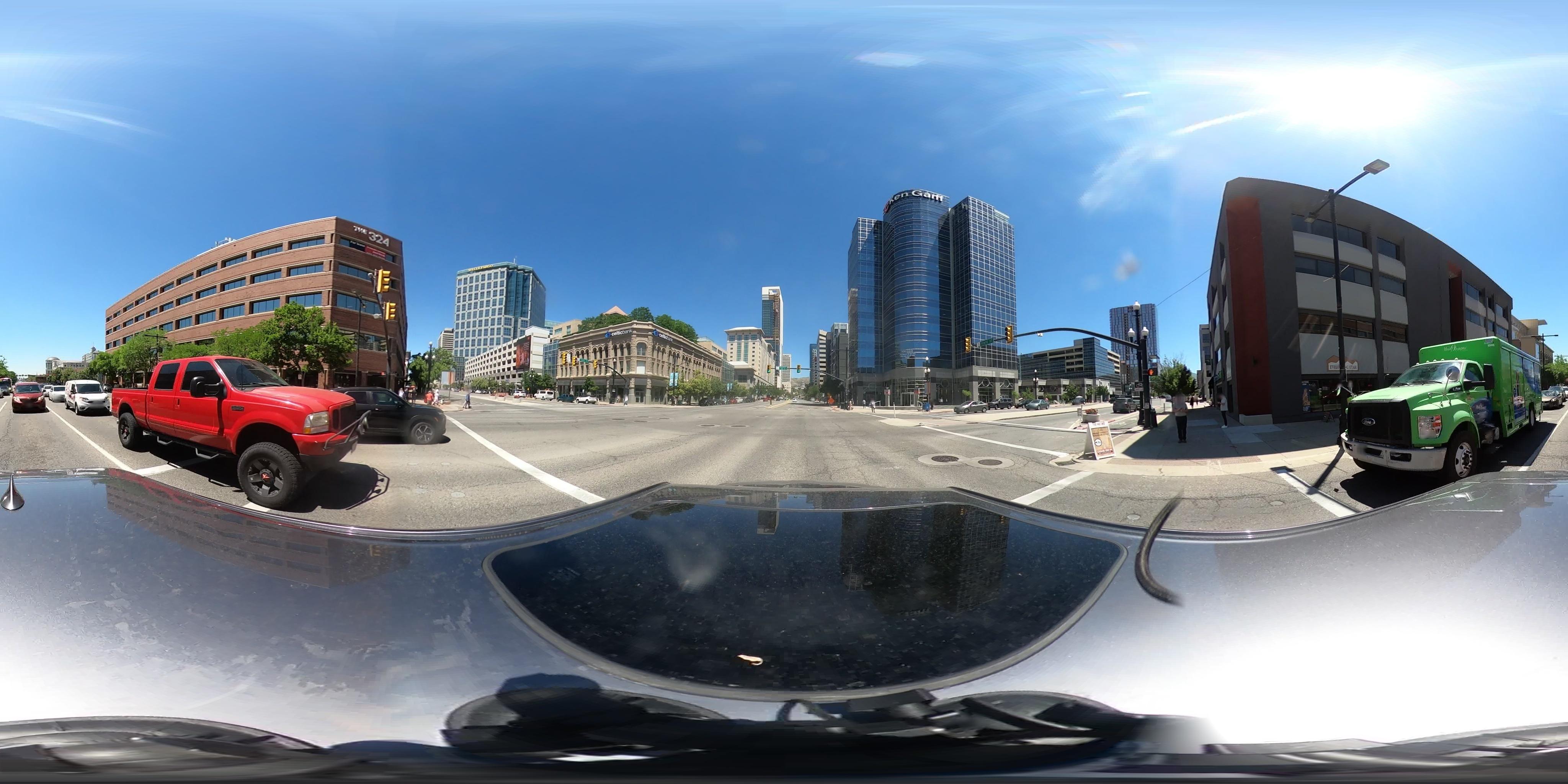 Street view of Salt Lake City