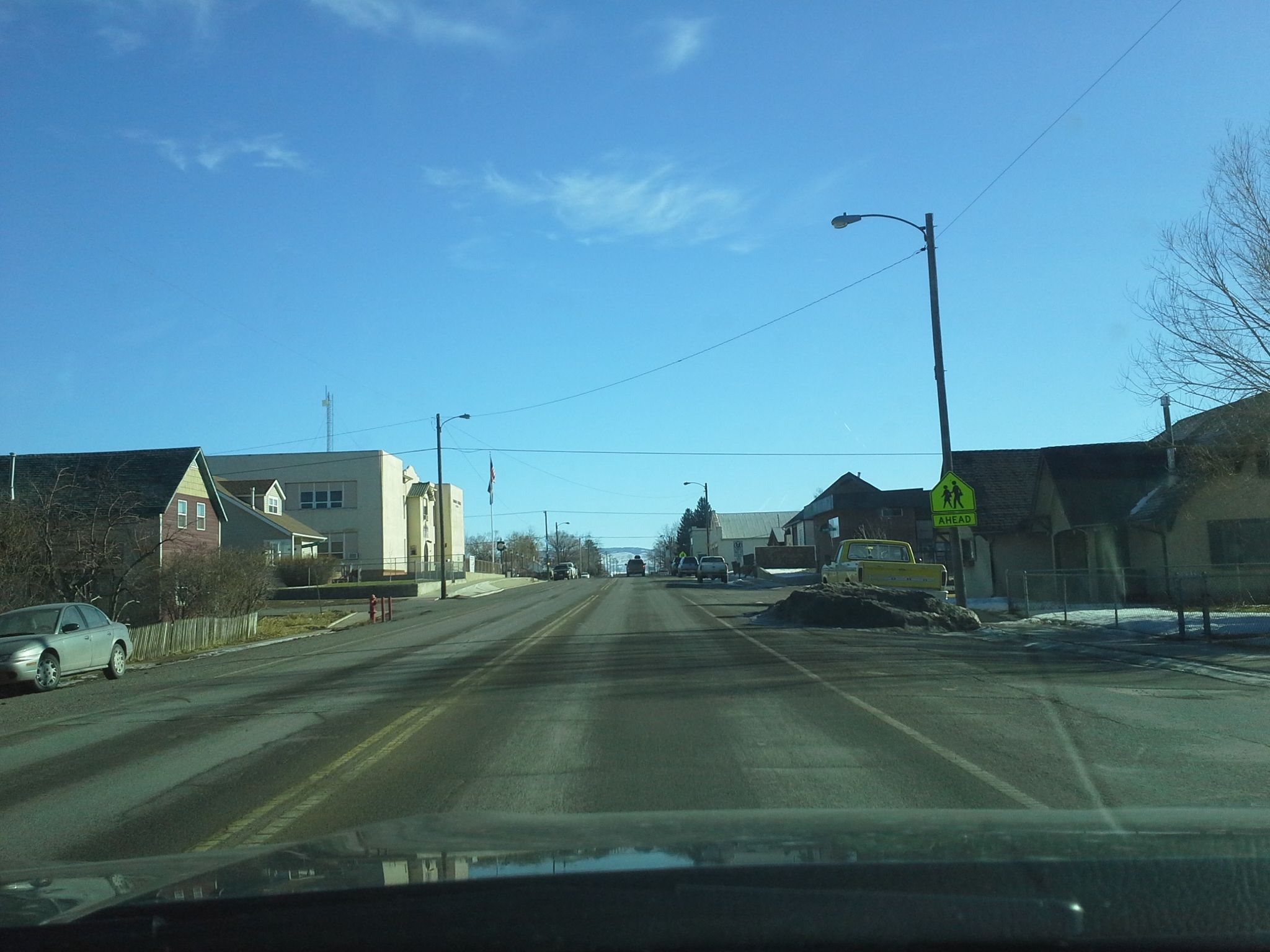 Street view of East Helena