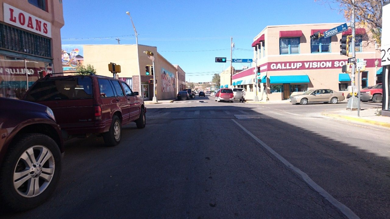 Street view of Gallup