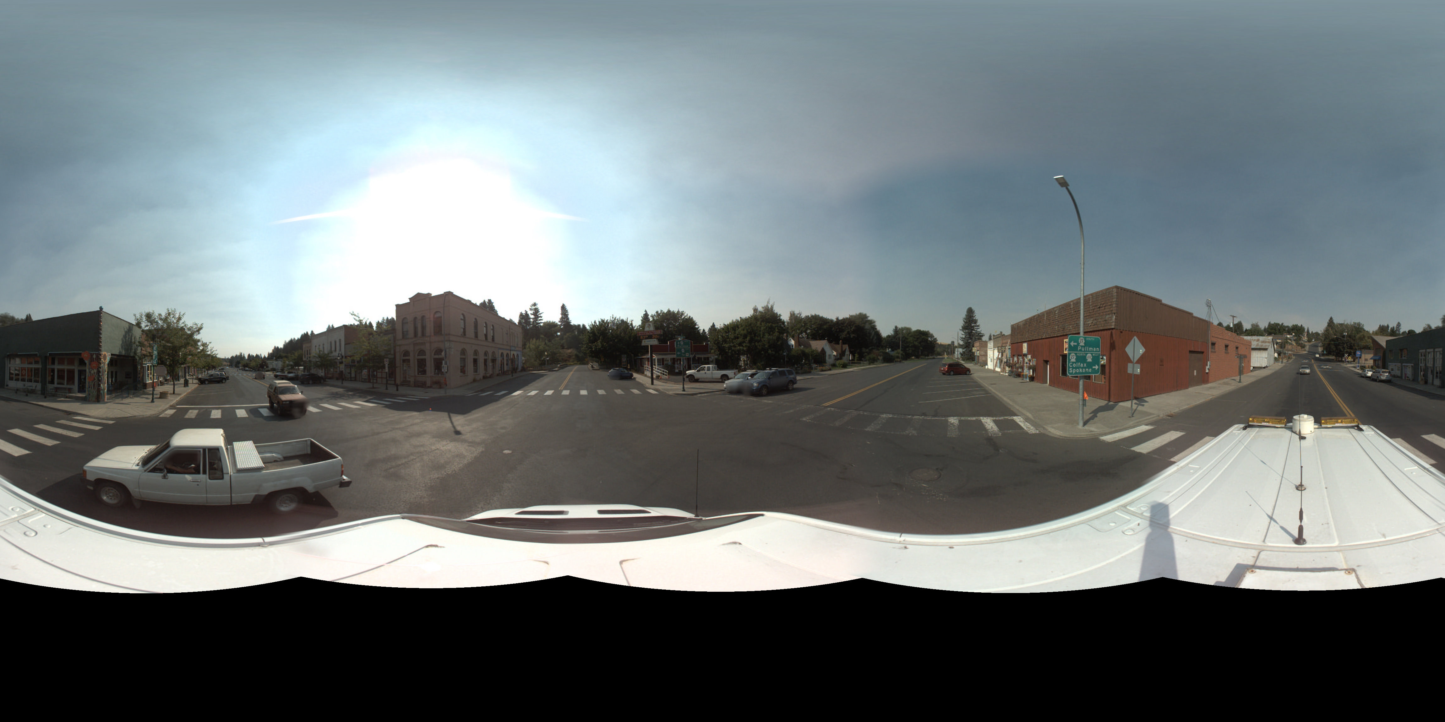 Street view of Palouse