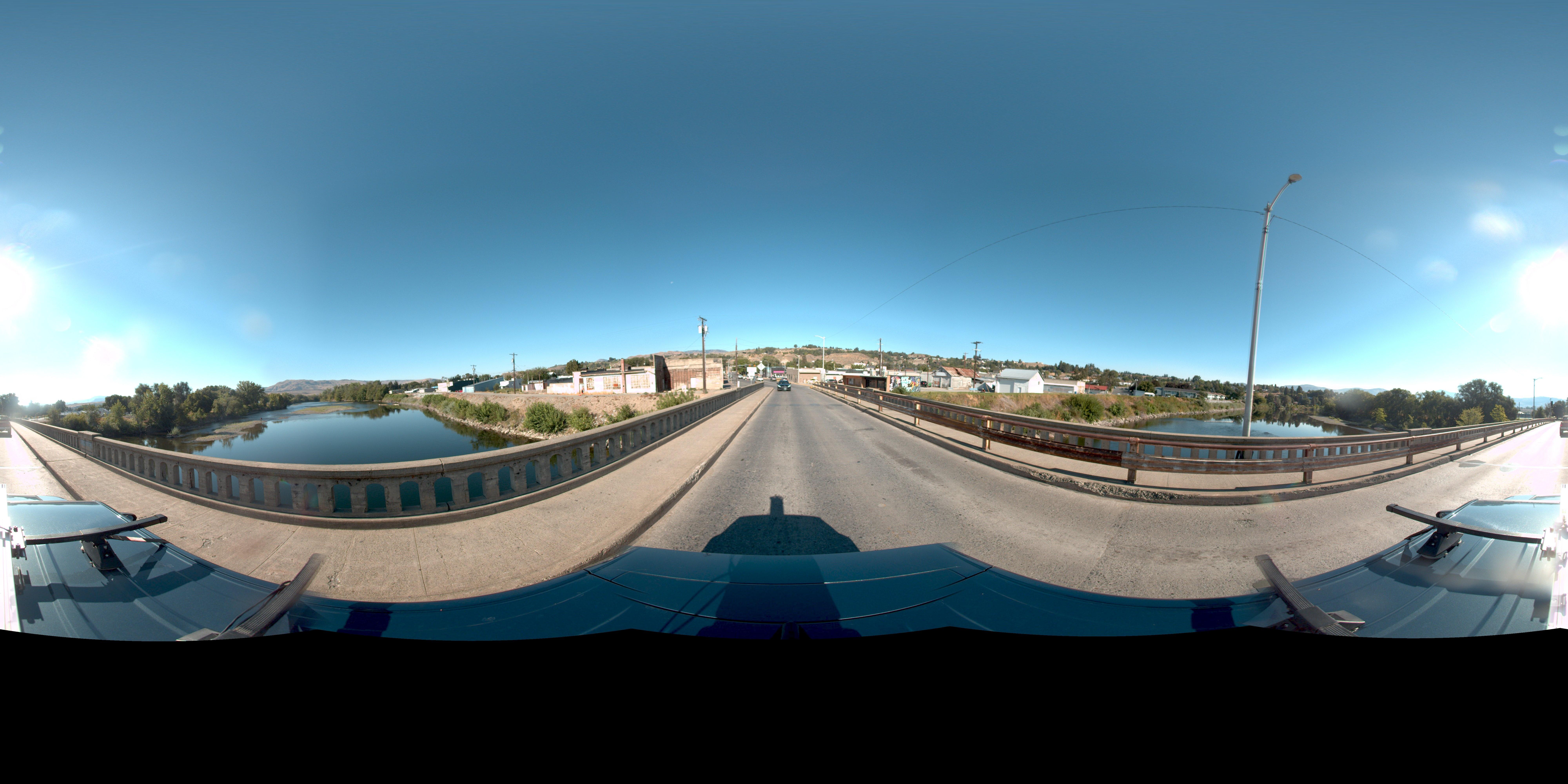 Street view of Omak