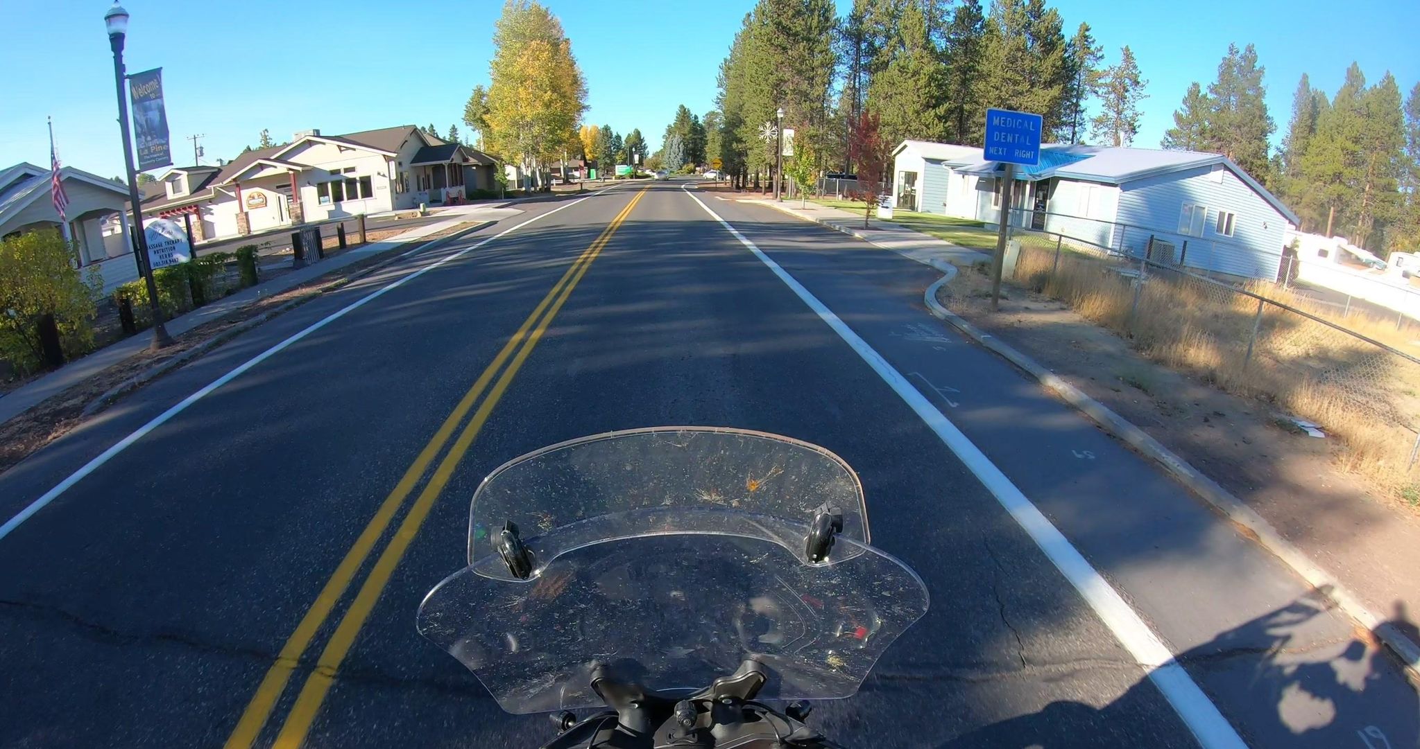 Street view of La Pine