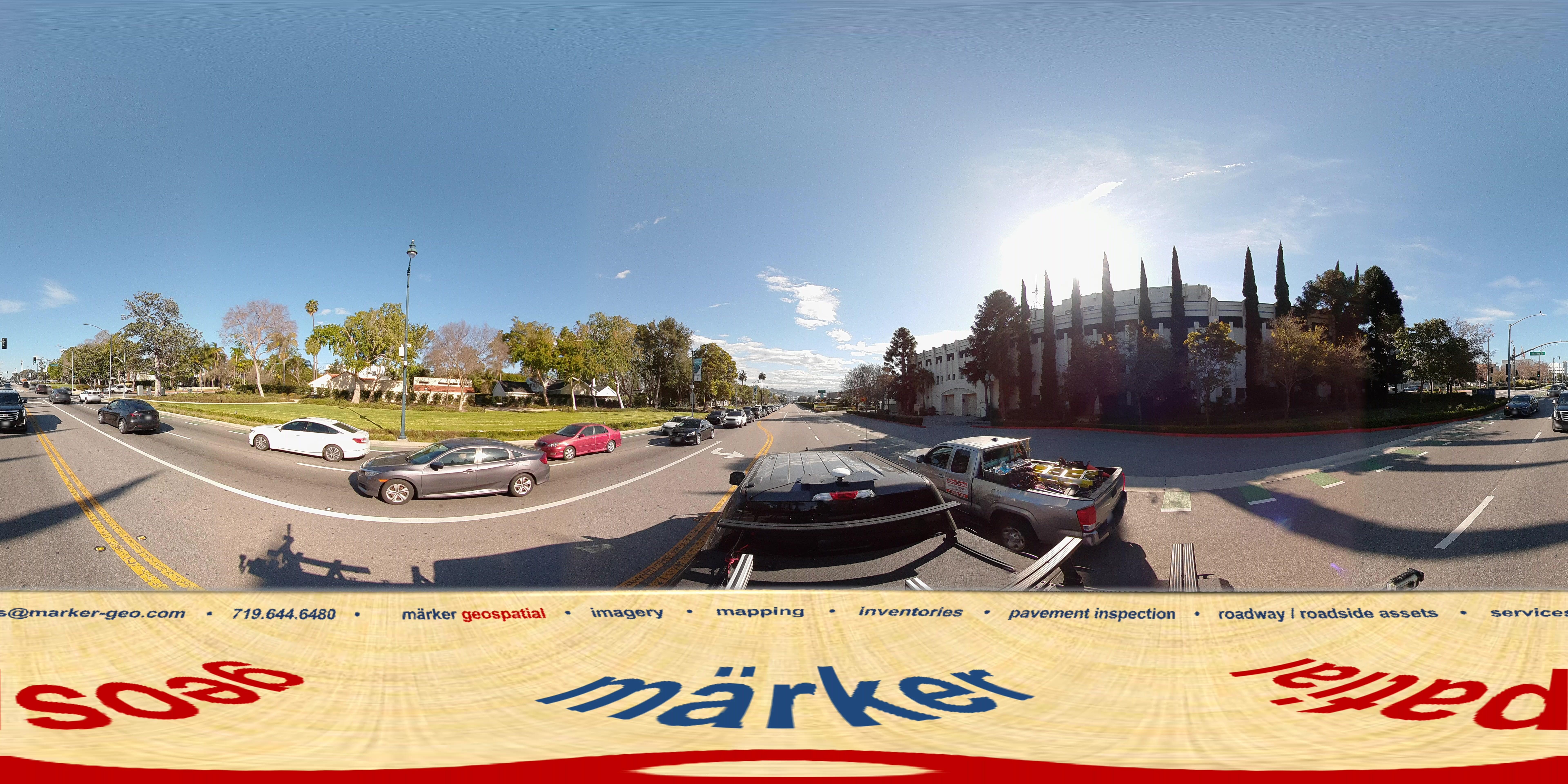 Street view of Beverly Hills