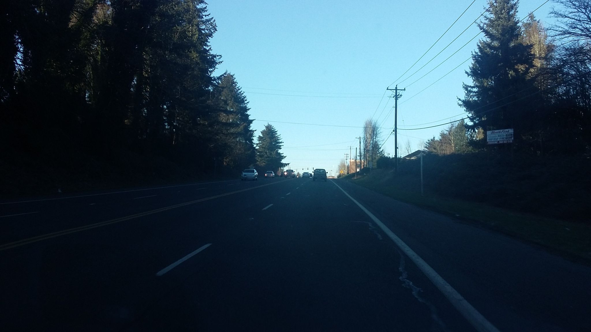 Street view of Salmon Creek