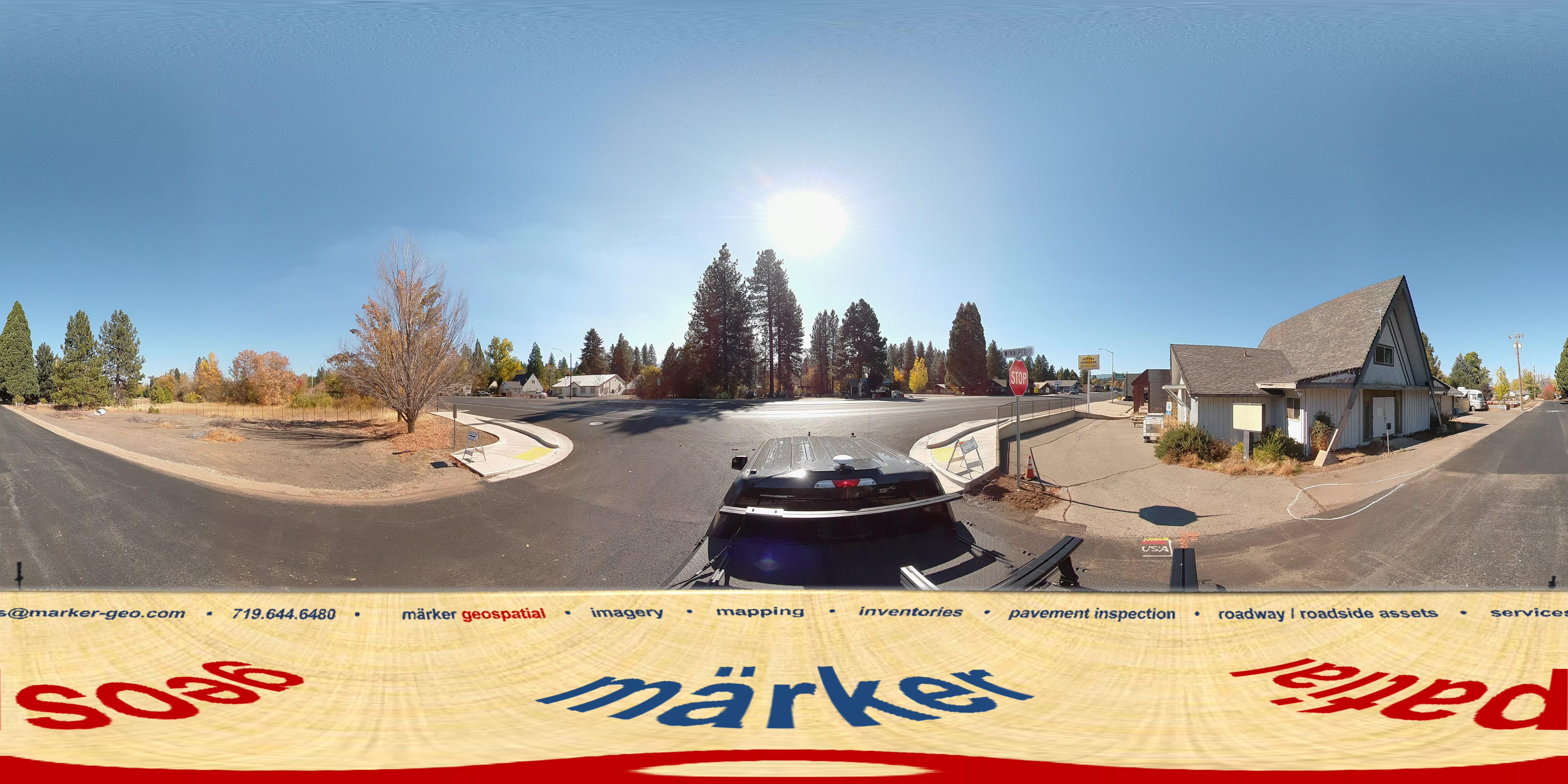 Street view of Burney