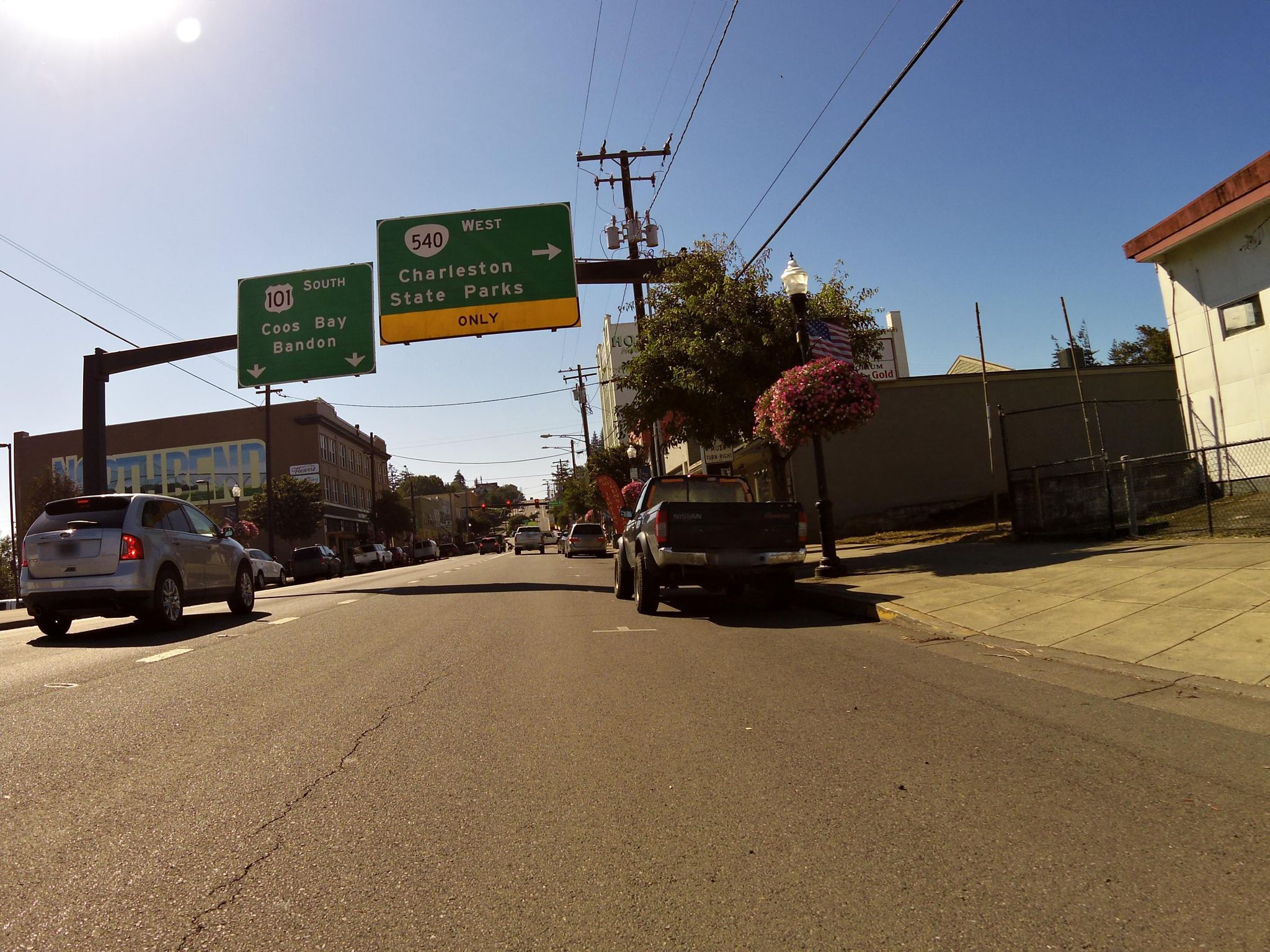 Street view of North Bend