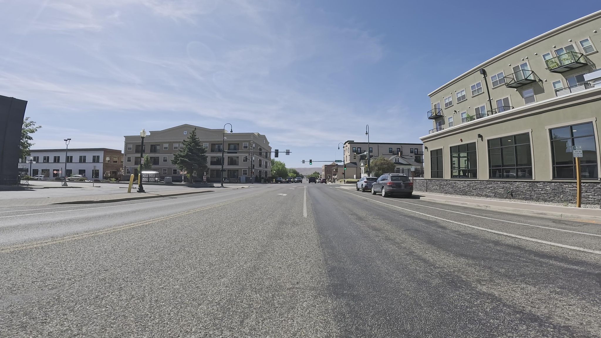Street view of Ellensburg