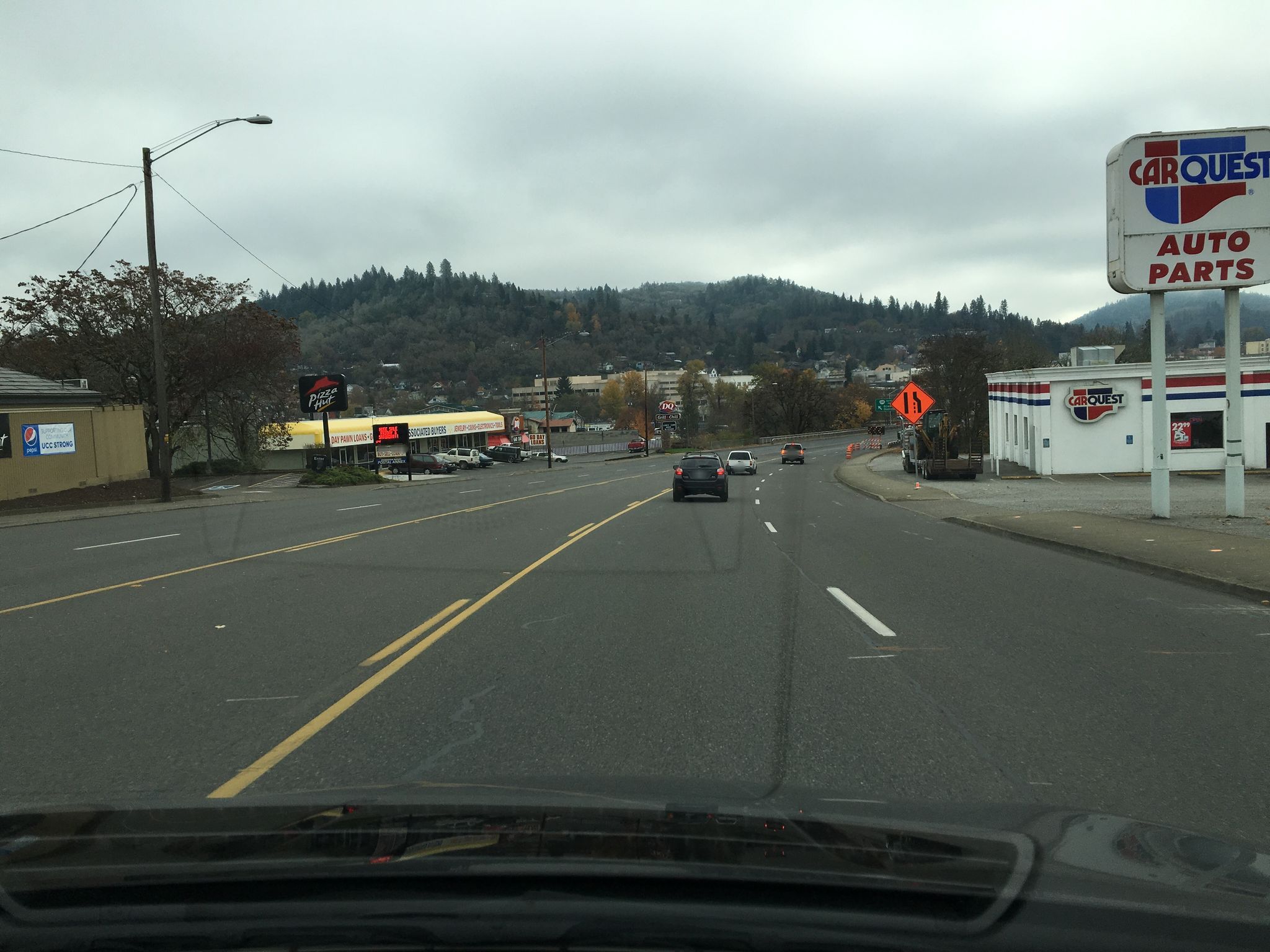 Street view of Roseburg