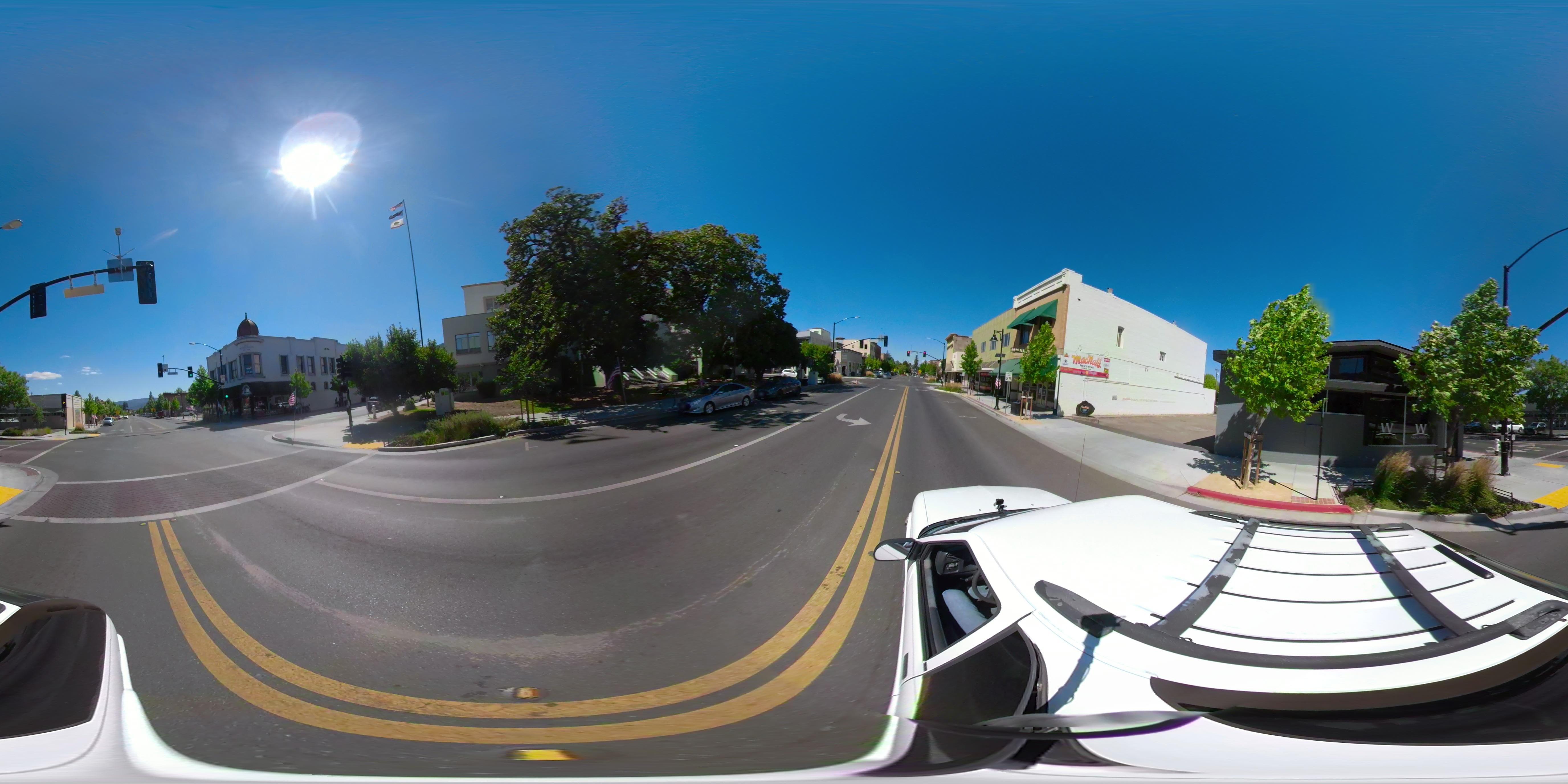 Street view of Ukiah
