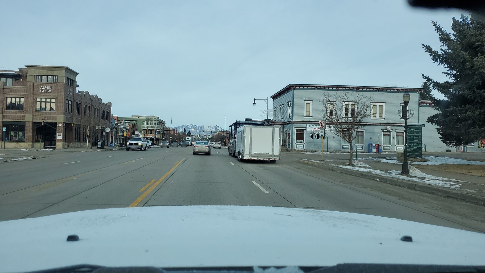 Street view of Steamboat Springs