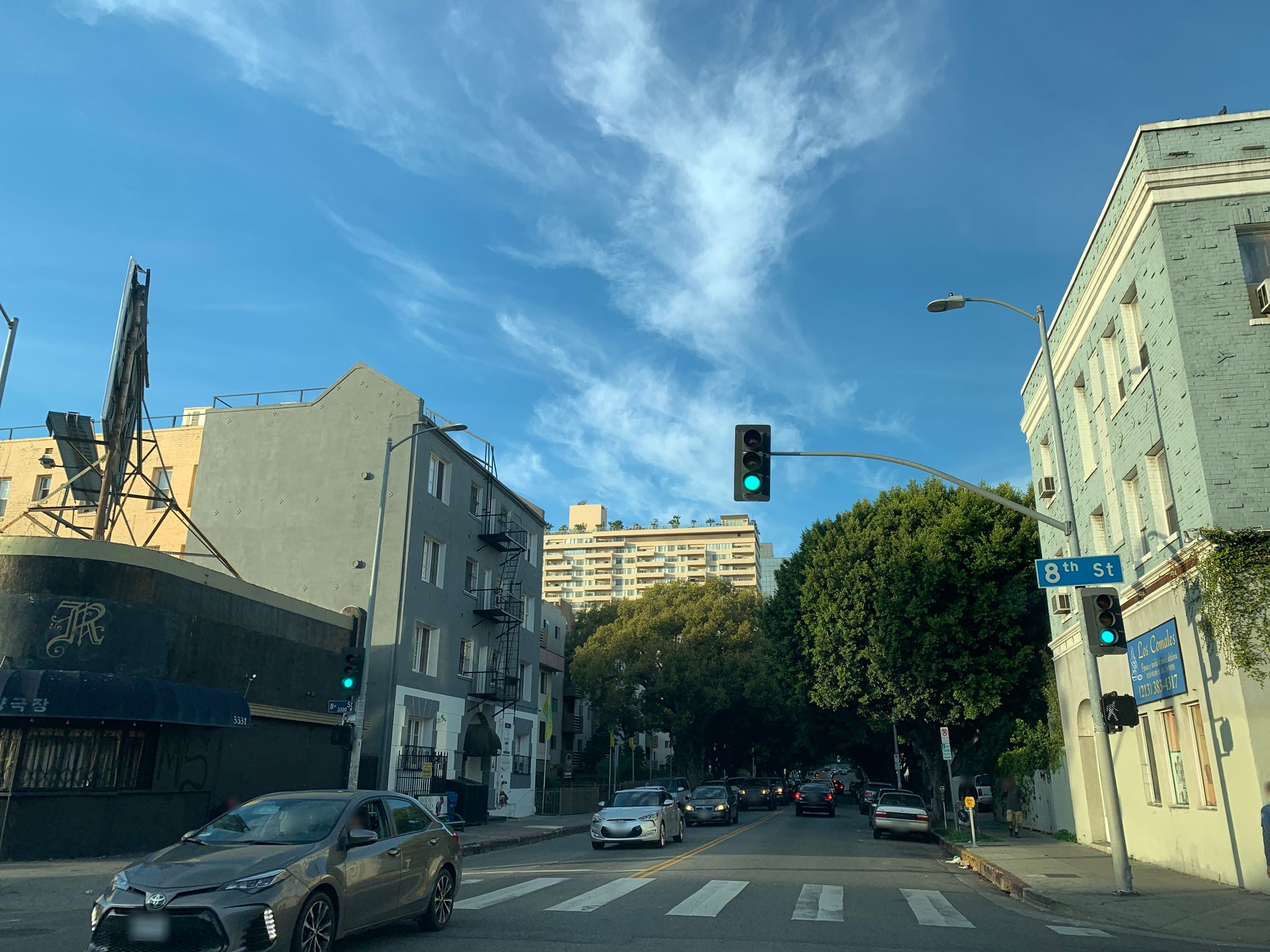 Street view of Koreatown