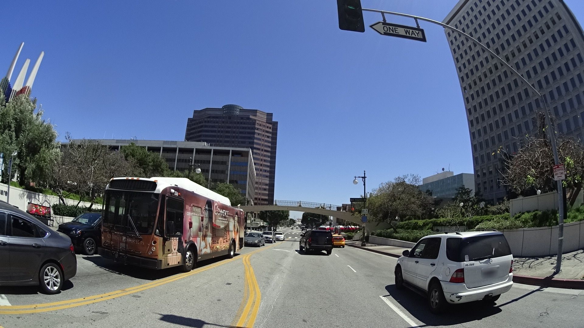 Street view of Los Angeles