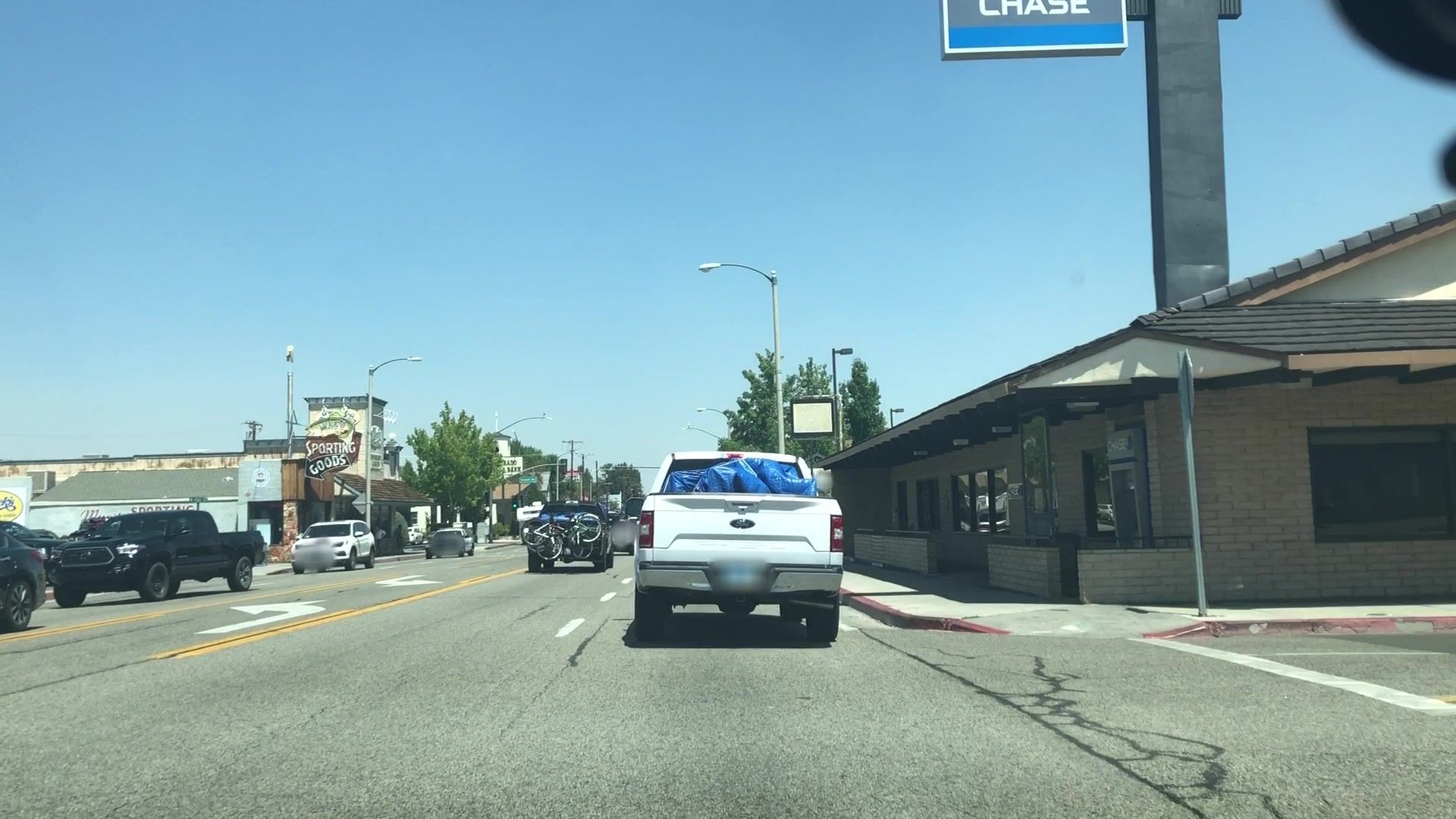 Street view of Bishop
