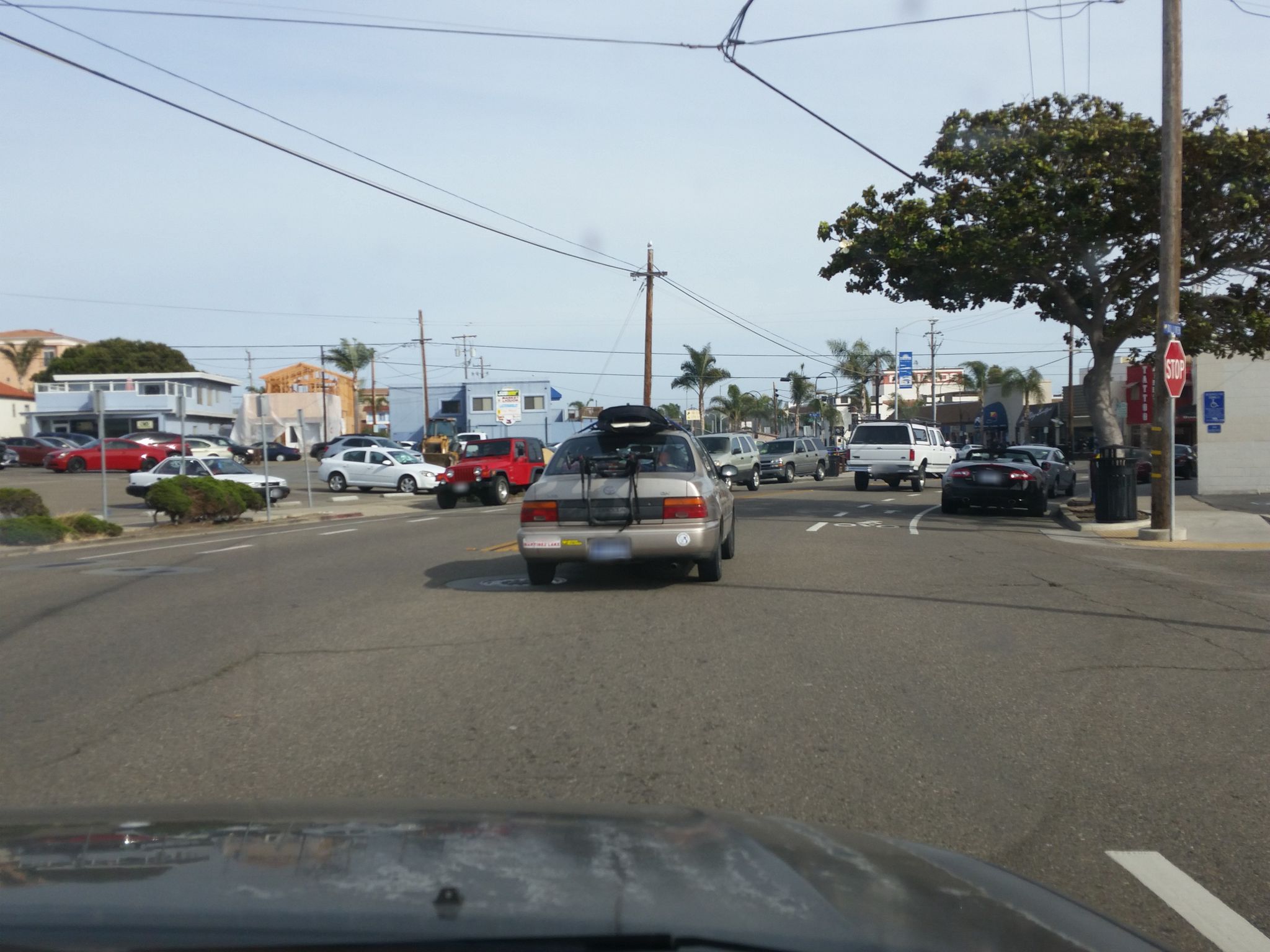 Street view of Pismo Beach